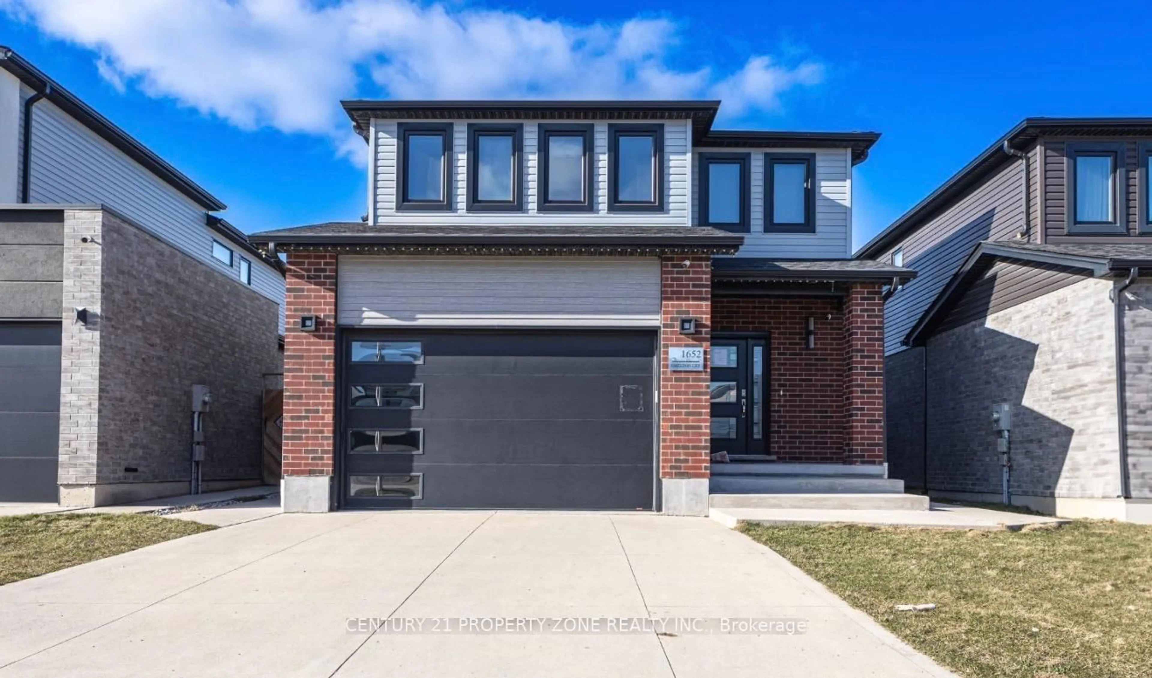 Home with brick exterior material, street for 1652 Chelton Crt, London South Ontario N6M 0A2