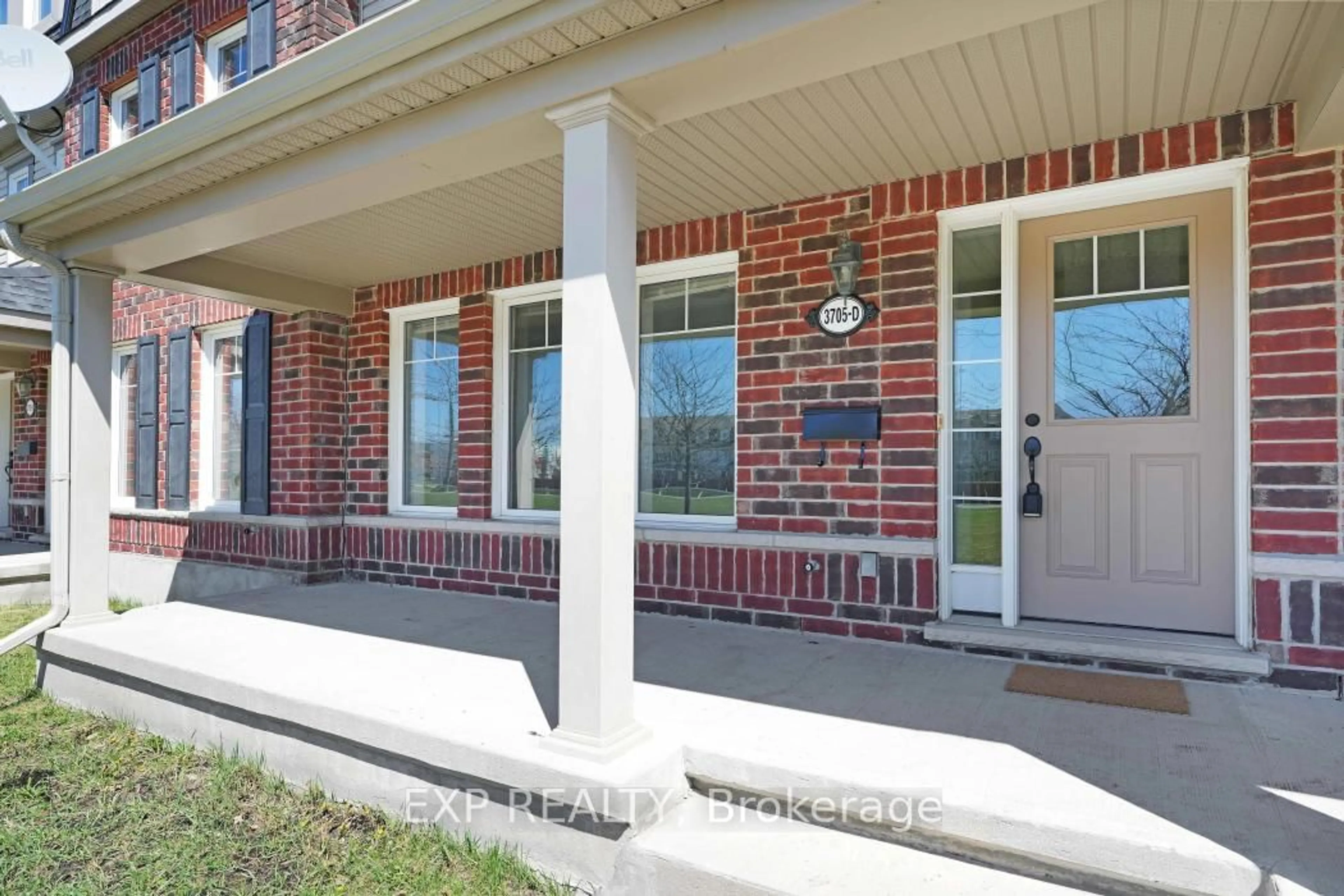 Home with brick exterior material, street for 3705 Riverbreeze St #D, Ottawa Ontario K2J 0S1