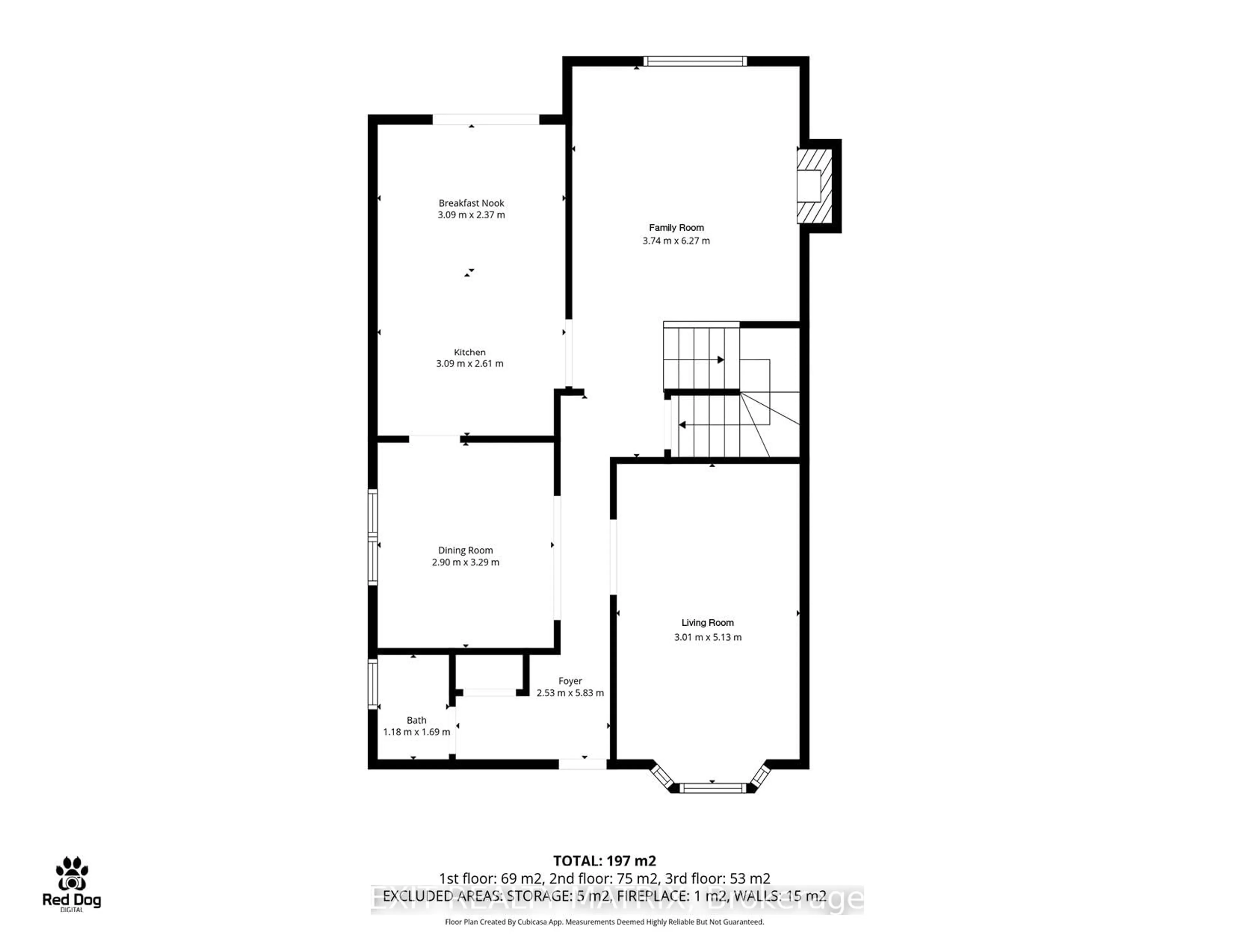 Floor plan for 555 Apollo Way, Orleans Ontario K4A 1V1