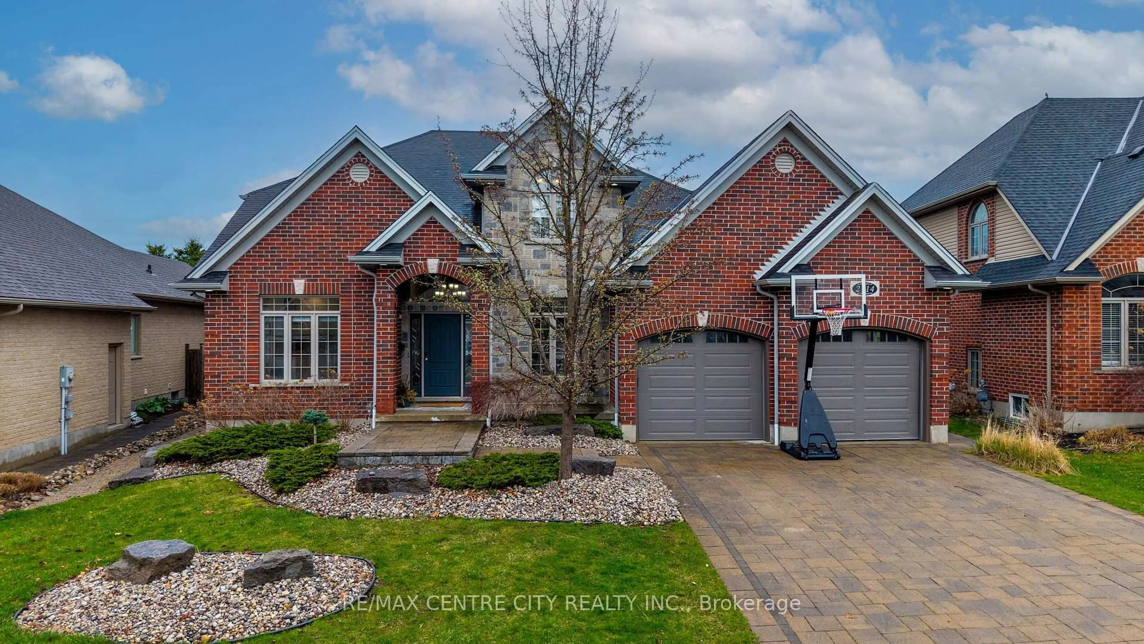 Home with brick exterior material, street for 2114 Riverbend Rd, London South Ontario N6K 0A3
