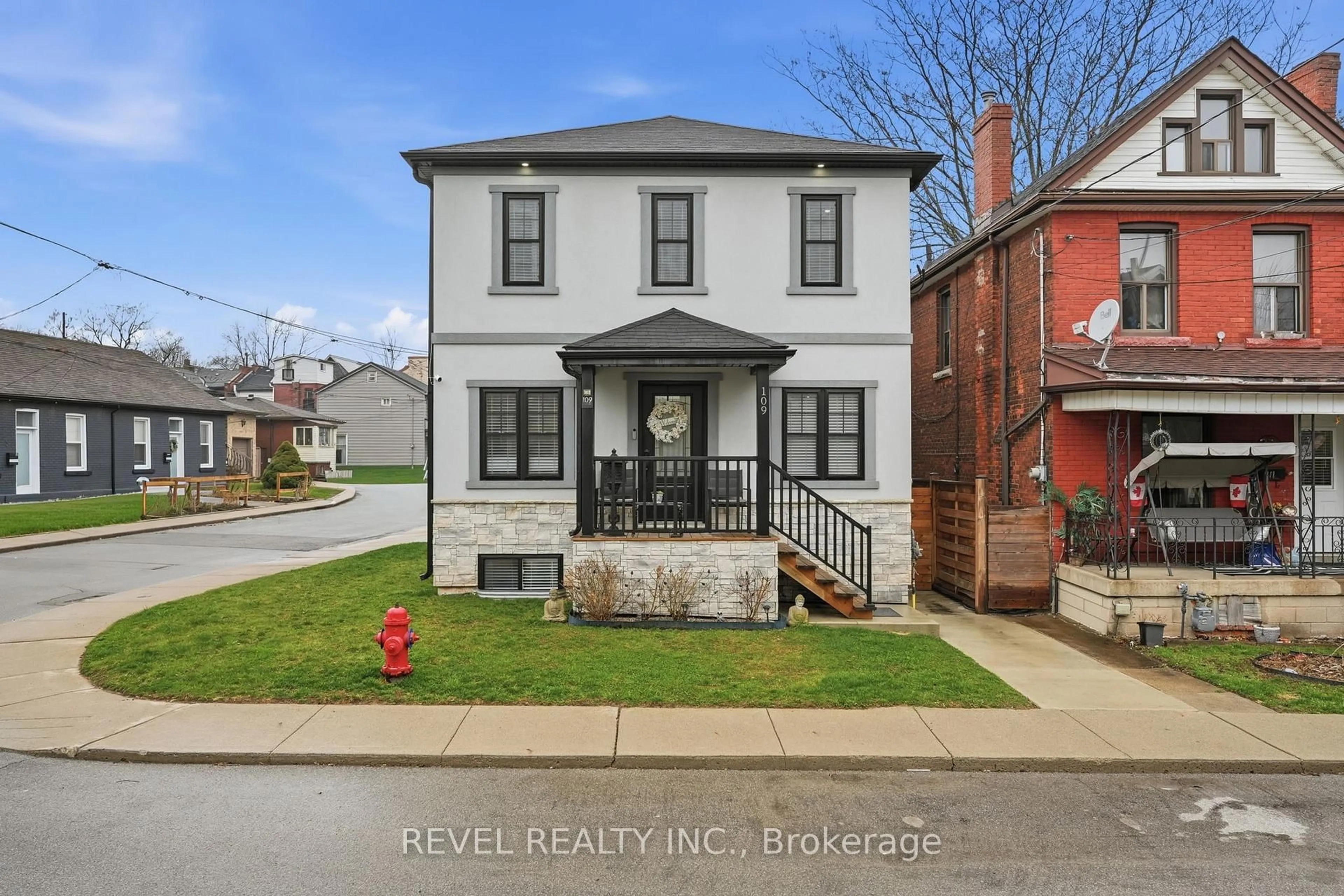 Home with brick exterior material, street for 109 Ray St, Hamilton Ontario L8R 2Y1