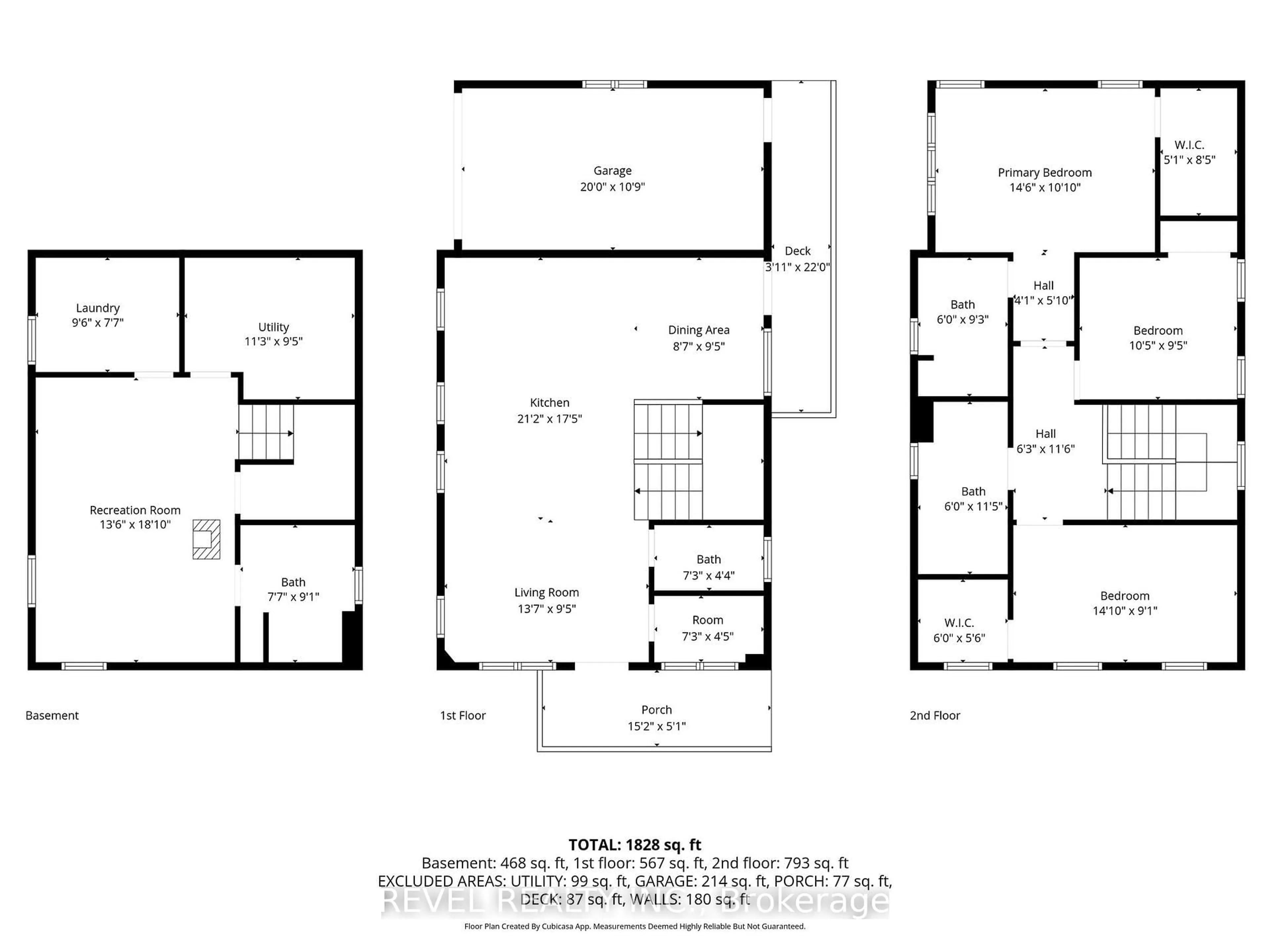 Floor plan for 109 Ray St, Hamilton Ontario L8R 2Y1