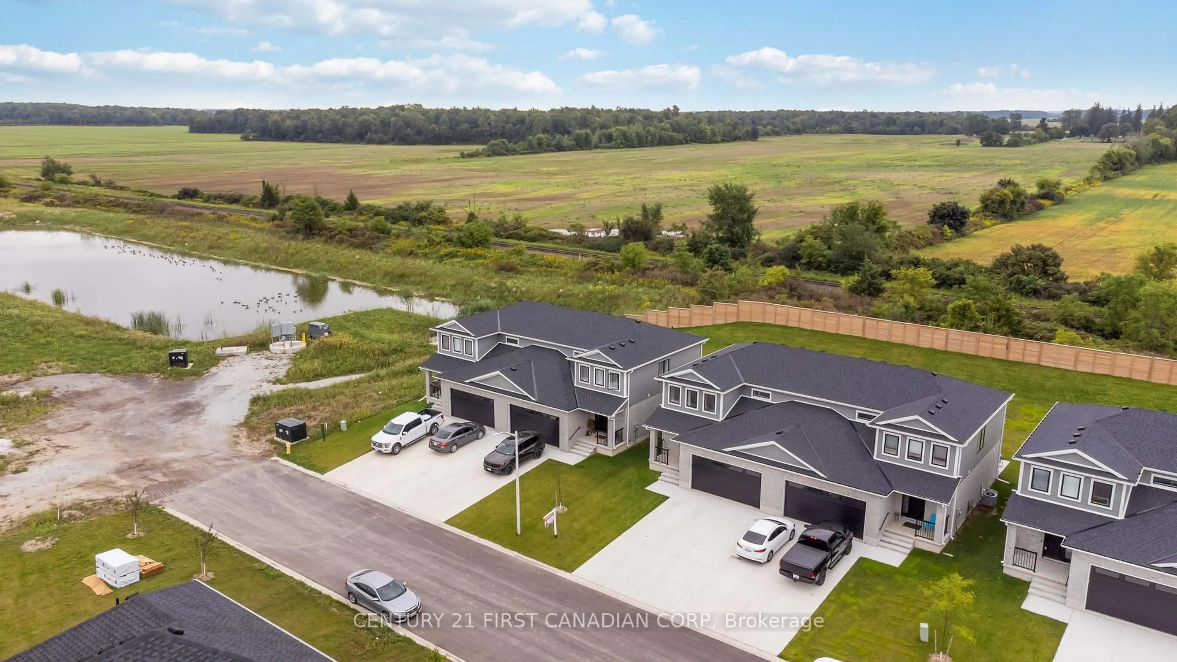 A pic from outside/outdoor area/front of a property/back of a property/a pic from drone, unknown for 450 Main St, Plympton-Wyoming Ontario N0N 1T0