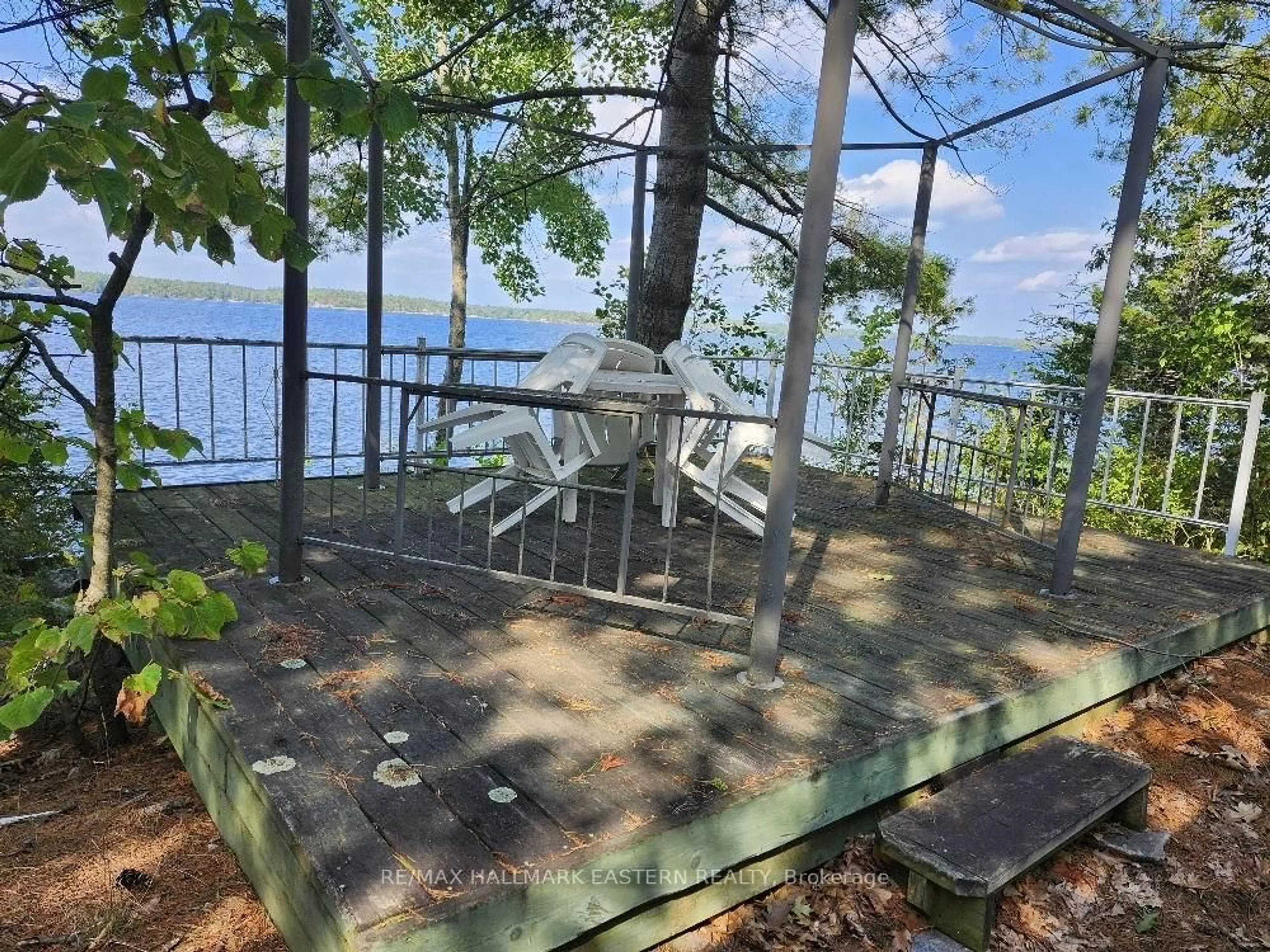 Patio, water/lake/river/ocean view for 1420 Island 76, Trent Lakes Ontario K0L 2H0