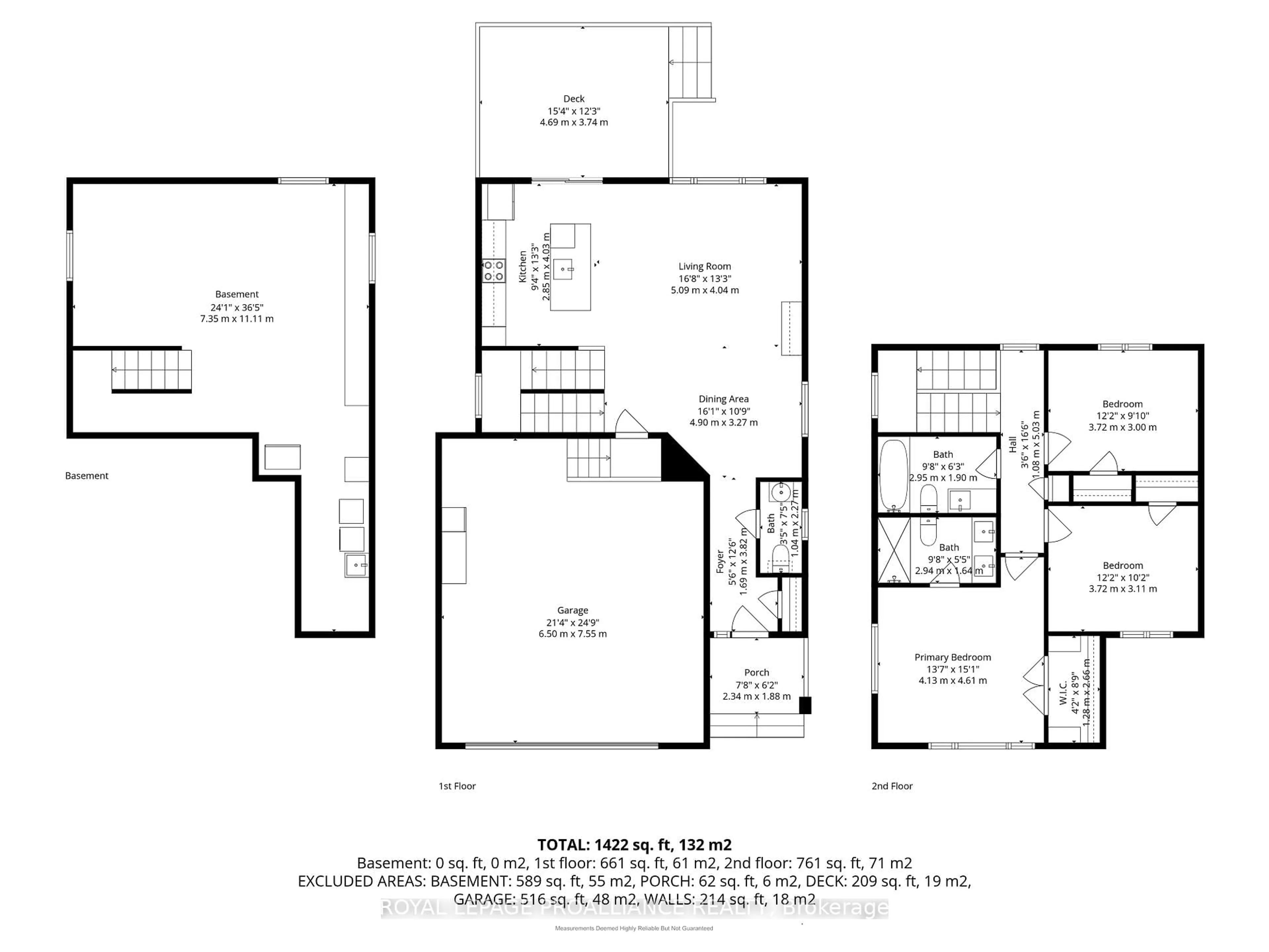 Floor plan for 84 Potter Dr, Bissett Creek Ontario K0H 2H0
