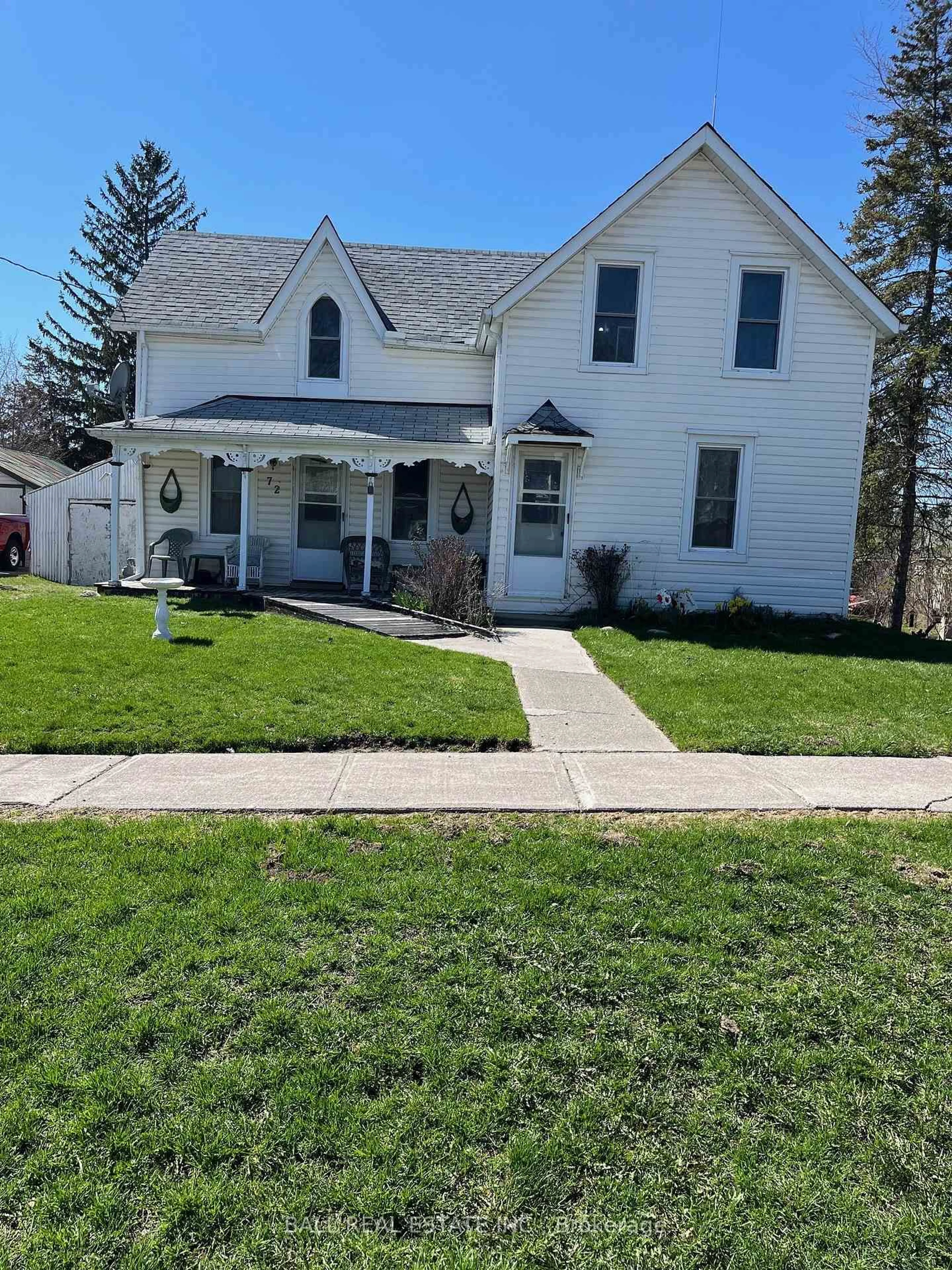 Home with vinyl exterior material, street for 72 Booth St, Trent Hills Ontario K0L 1L0