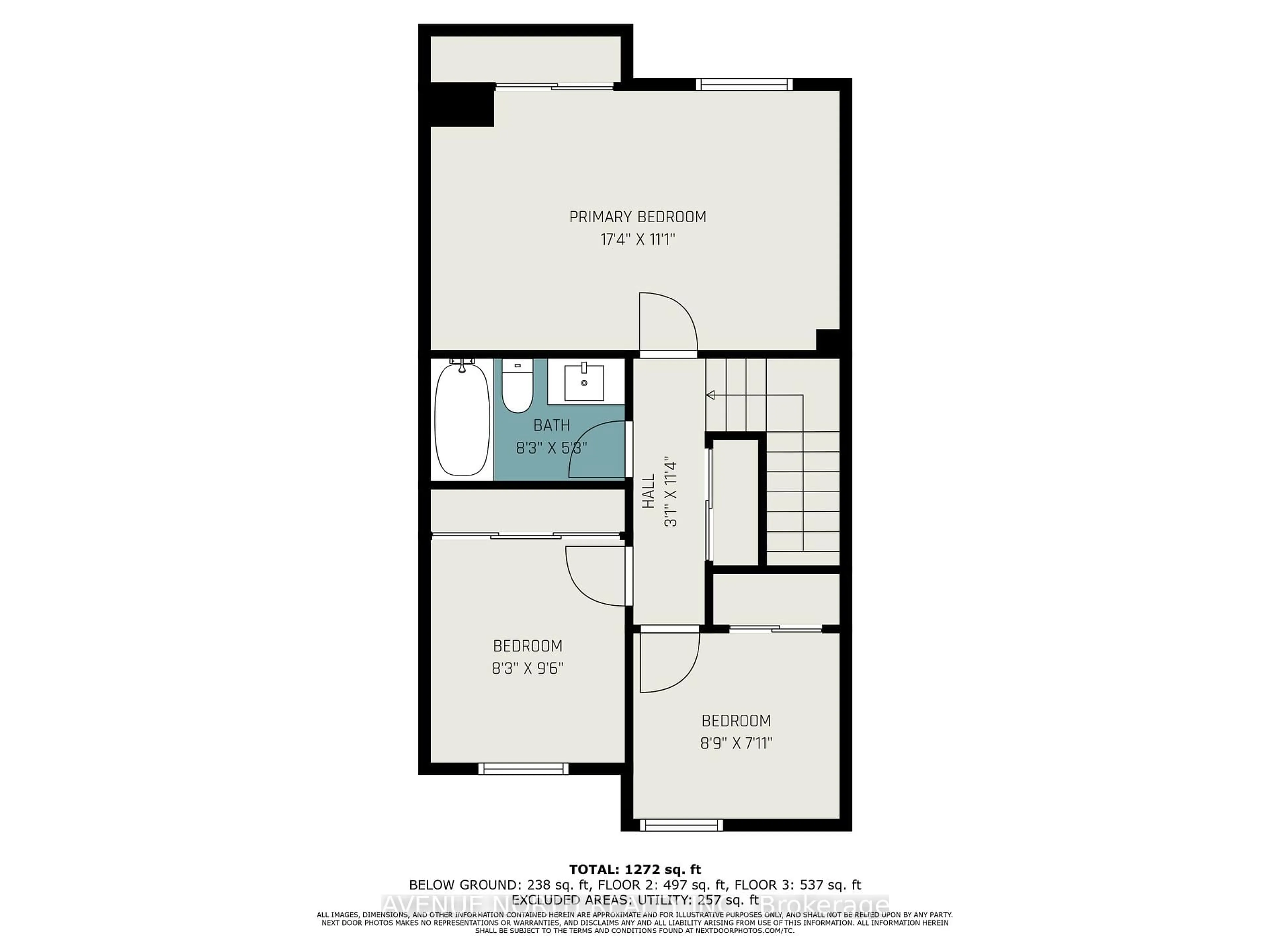 Floor plan for 1442 Foxwell St #17, Ottawa Ontario K1B 5J4