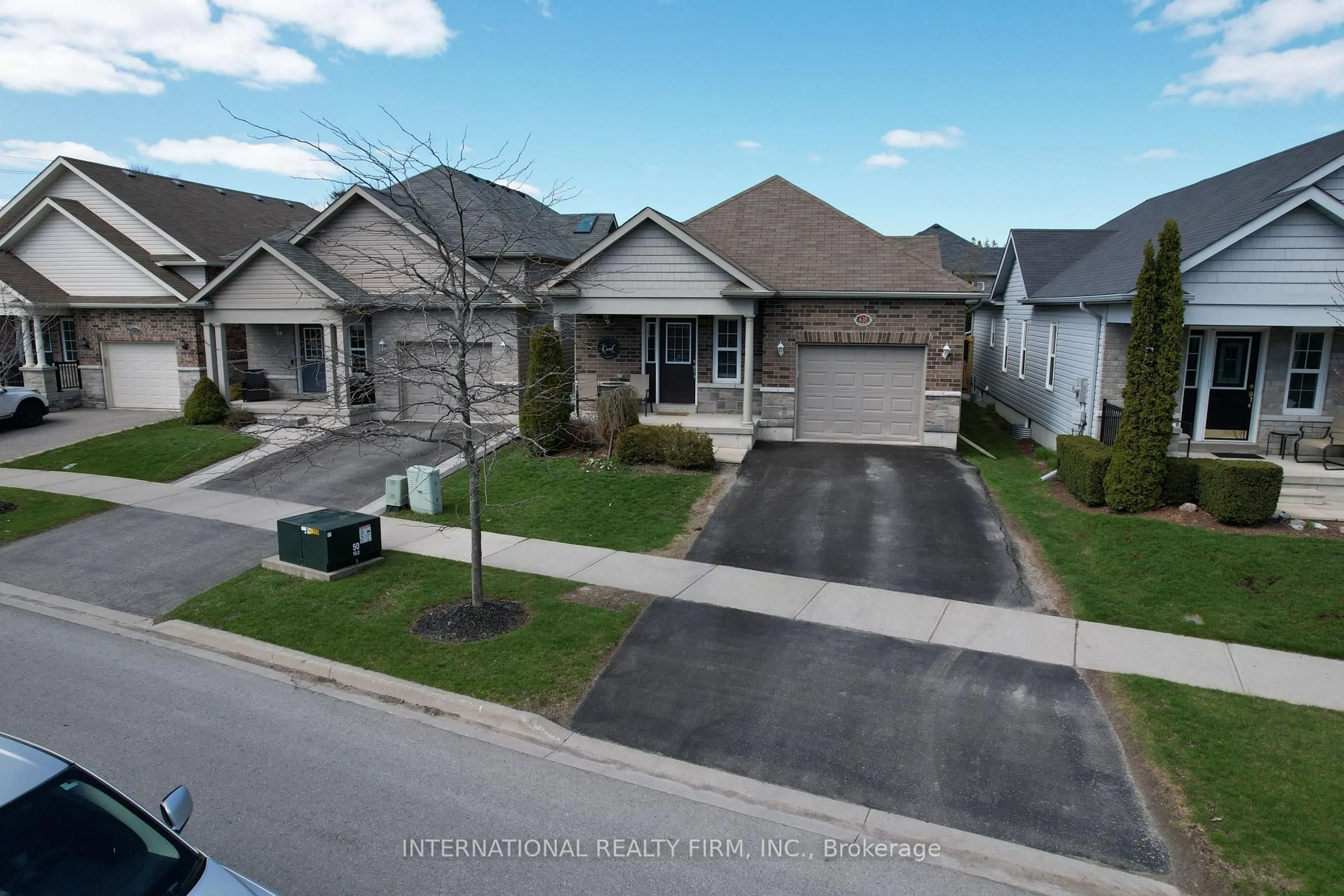 A pic from outside/outdoor area/front of a property/back of a property/a pic from drone, street for 438 Stirling Way, Cobourg Ontario K9A 0G8