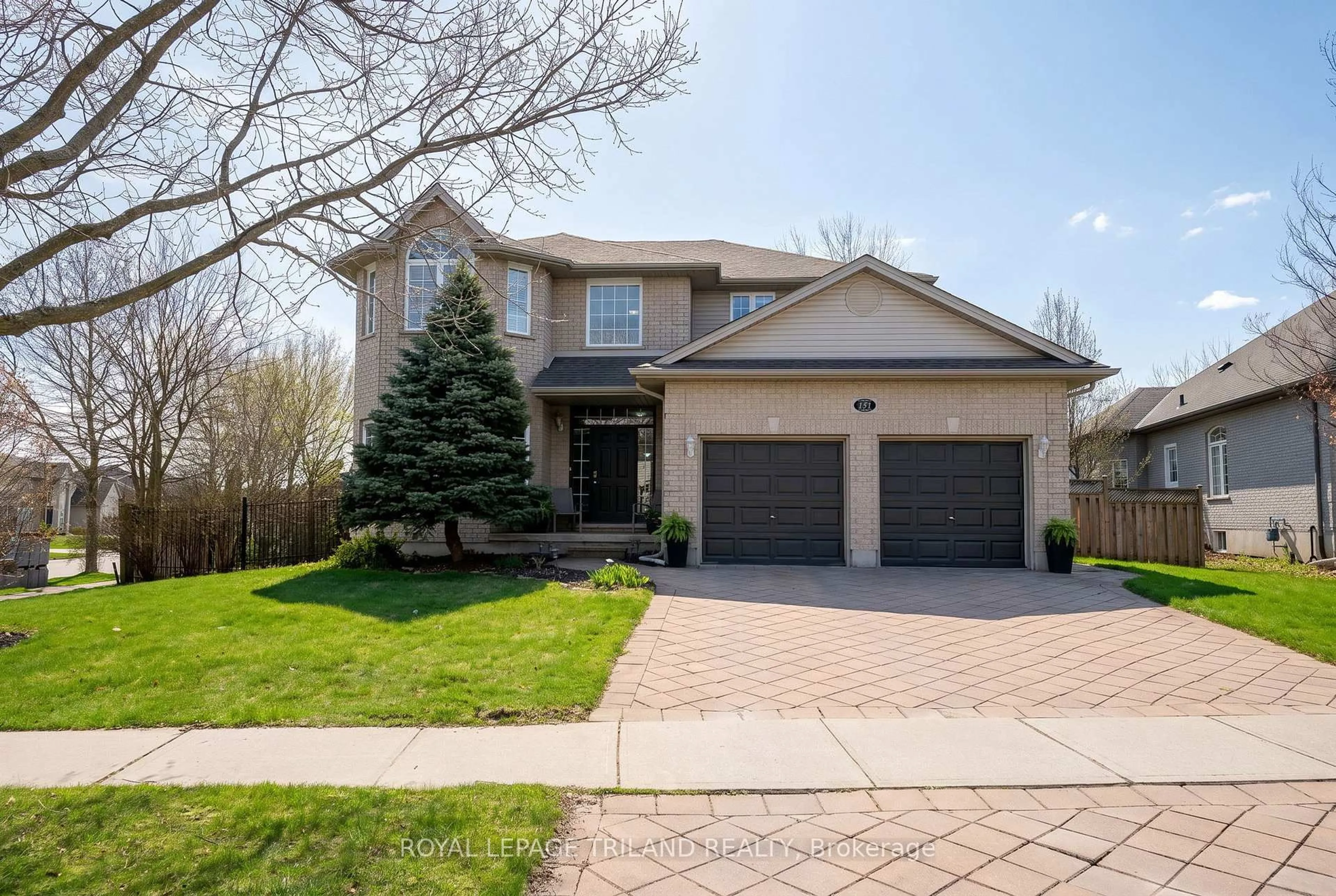 Home with brick exterior material, street for 151 Knights Bridge Rd, London South Ontario N6K 4V7