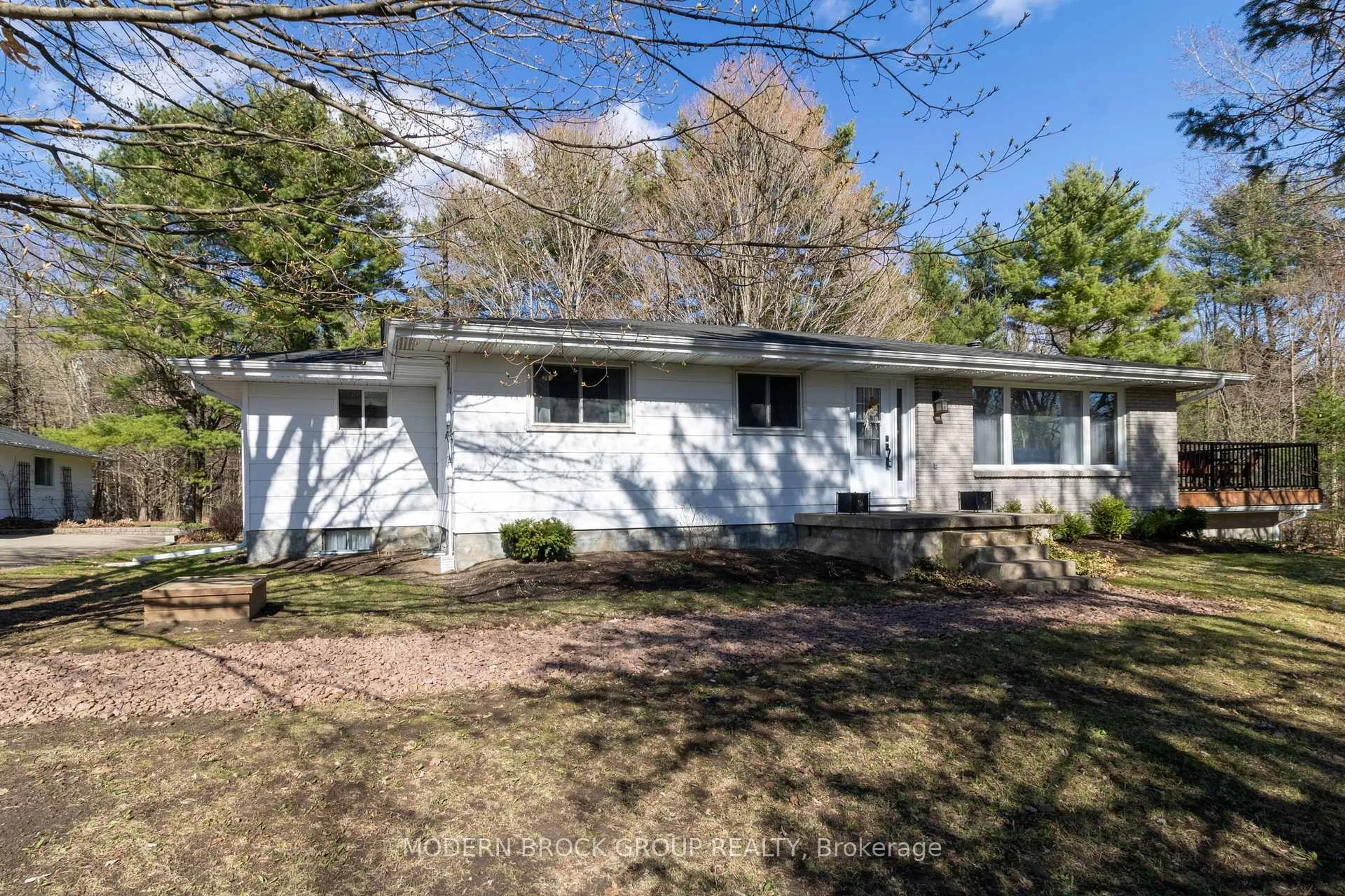 Home with vinyl exterior material, street for 57 County Road 5 S Rd, Athens Ontario K0E 1B0