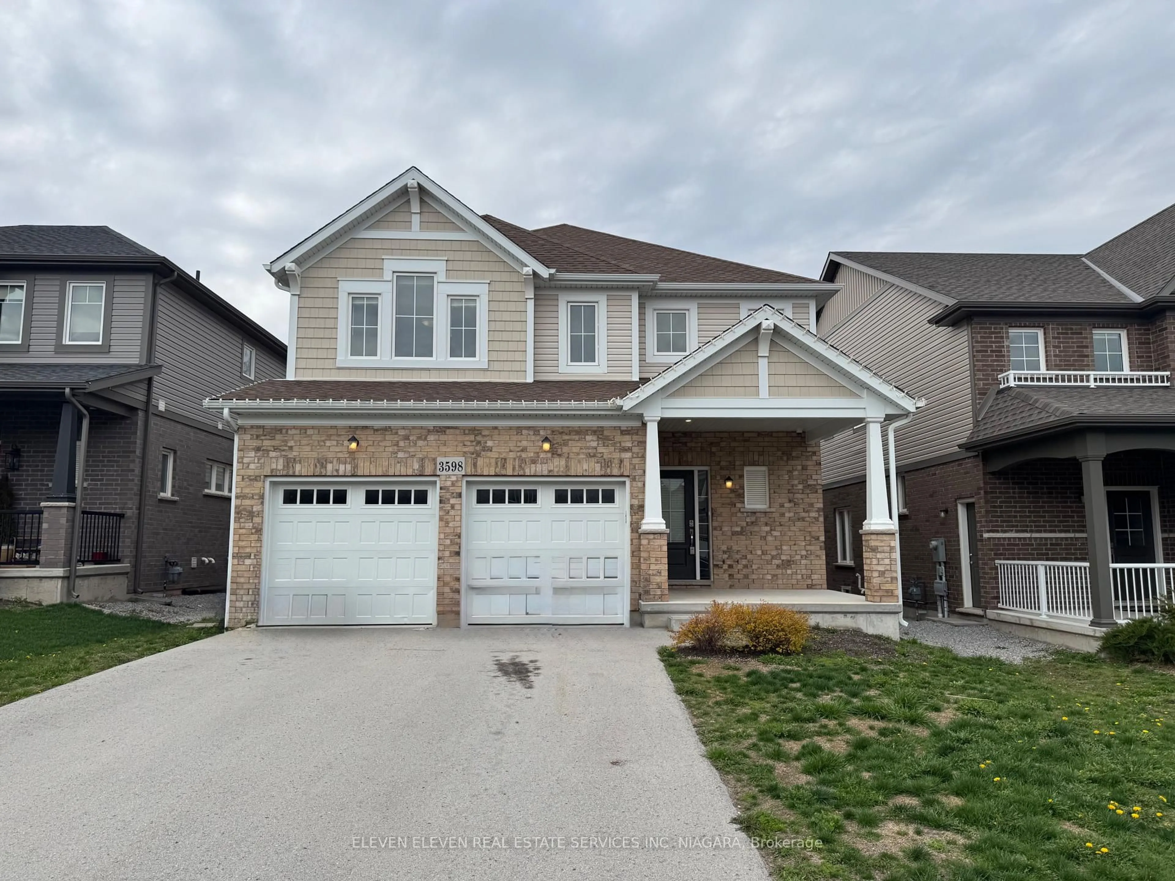 Home with brick exterior material, street for 3598 Carolinia Crt, Fort Erie Ontario L0S 1N0