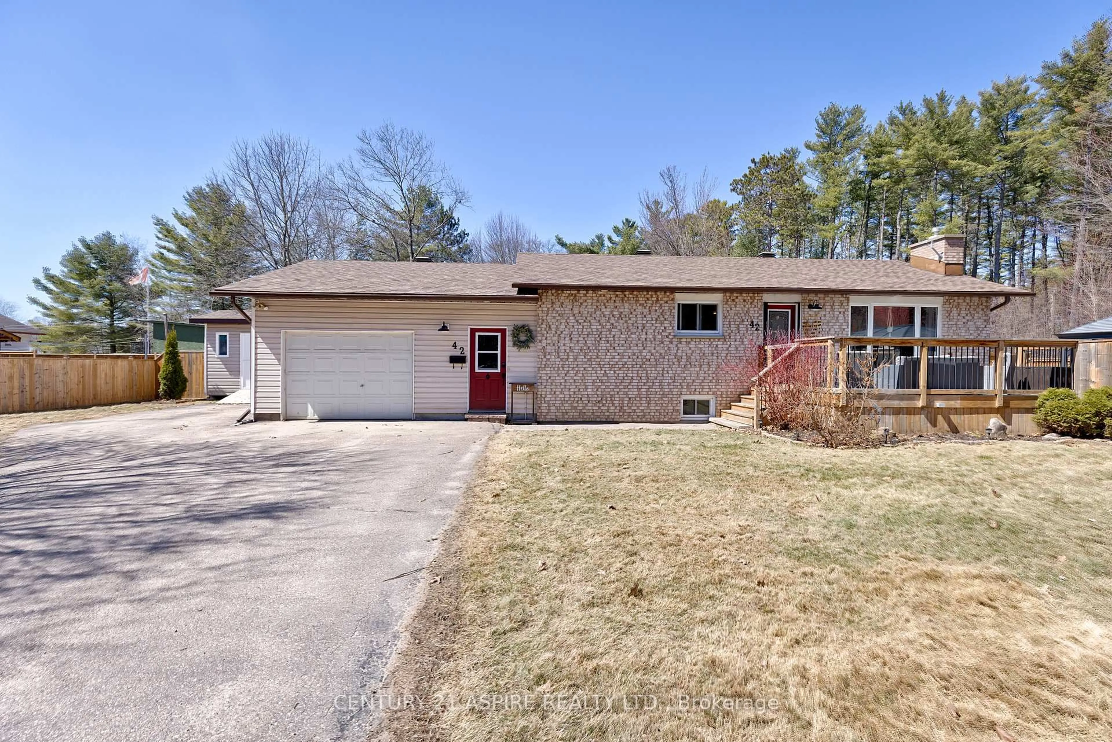 Home with brick exterior material, street for 42 East St, Petawawa Ontario K8H 2N9