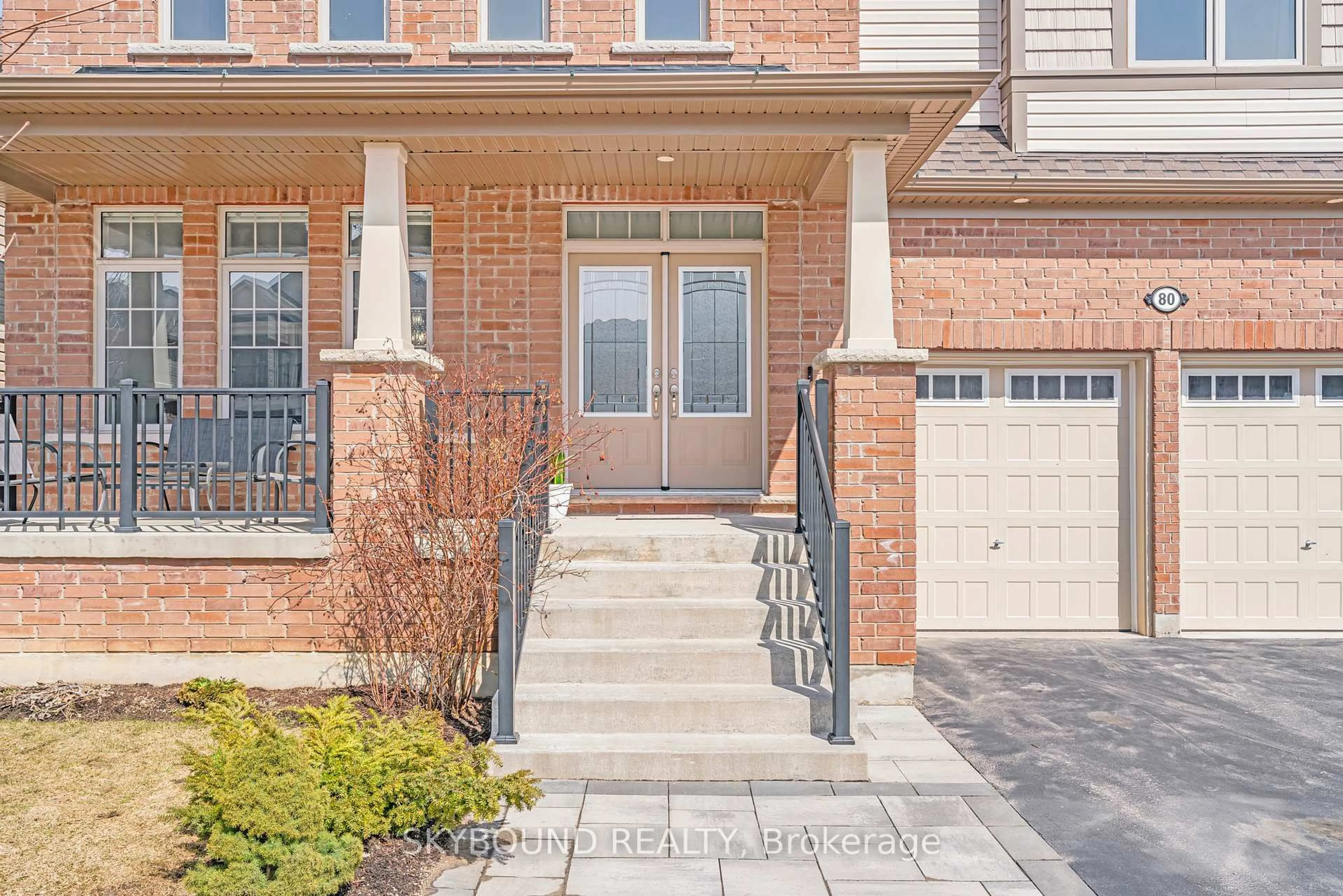 Home with brick exterior material, street for 80 Harpin Way, Centre Wellington Ontario N1M 0H1