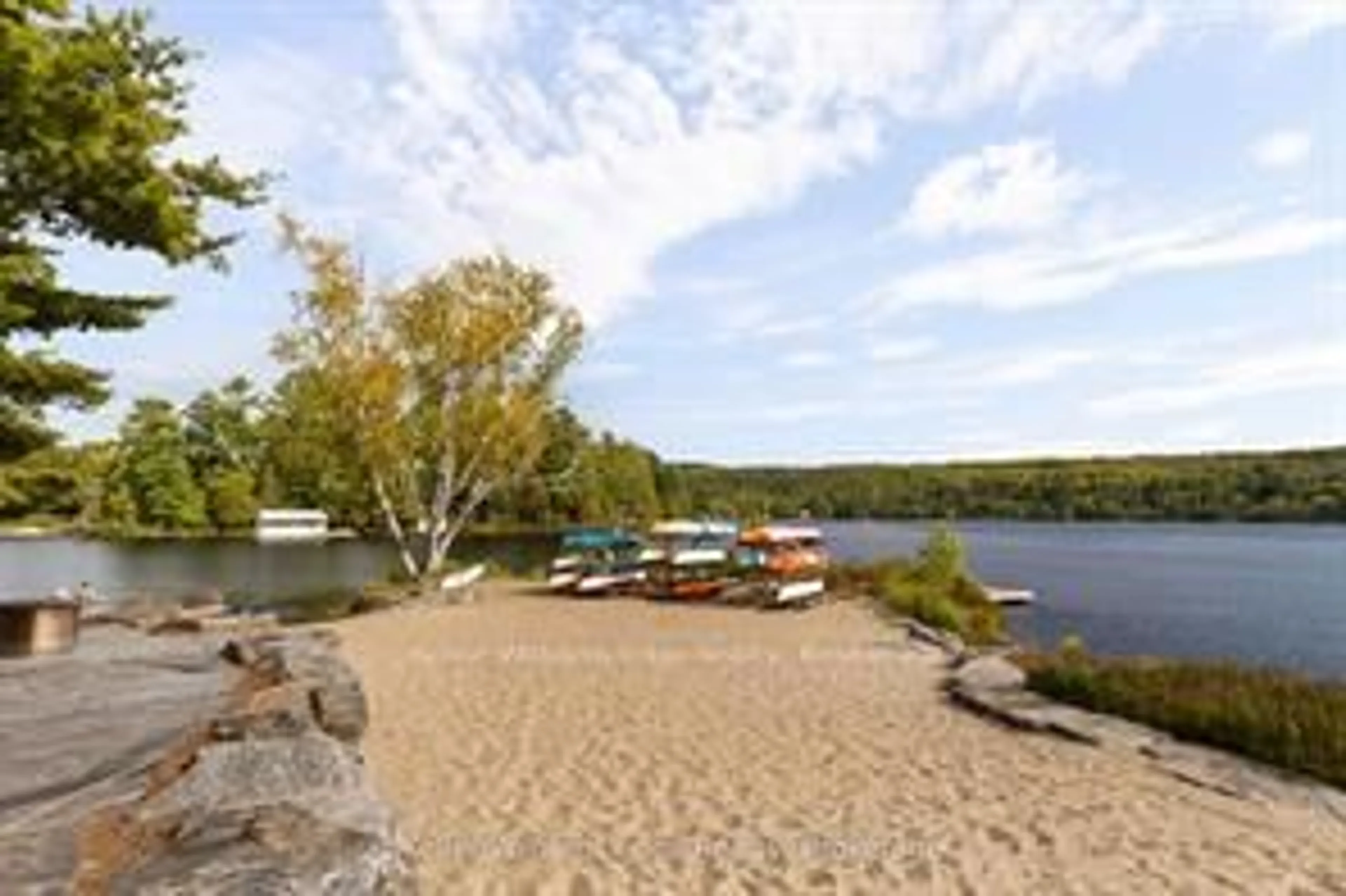 Patio, water/lake/river/ocean view for 727 Grandview Dr #209, Huntsville Ontario P1H 2J5