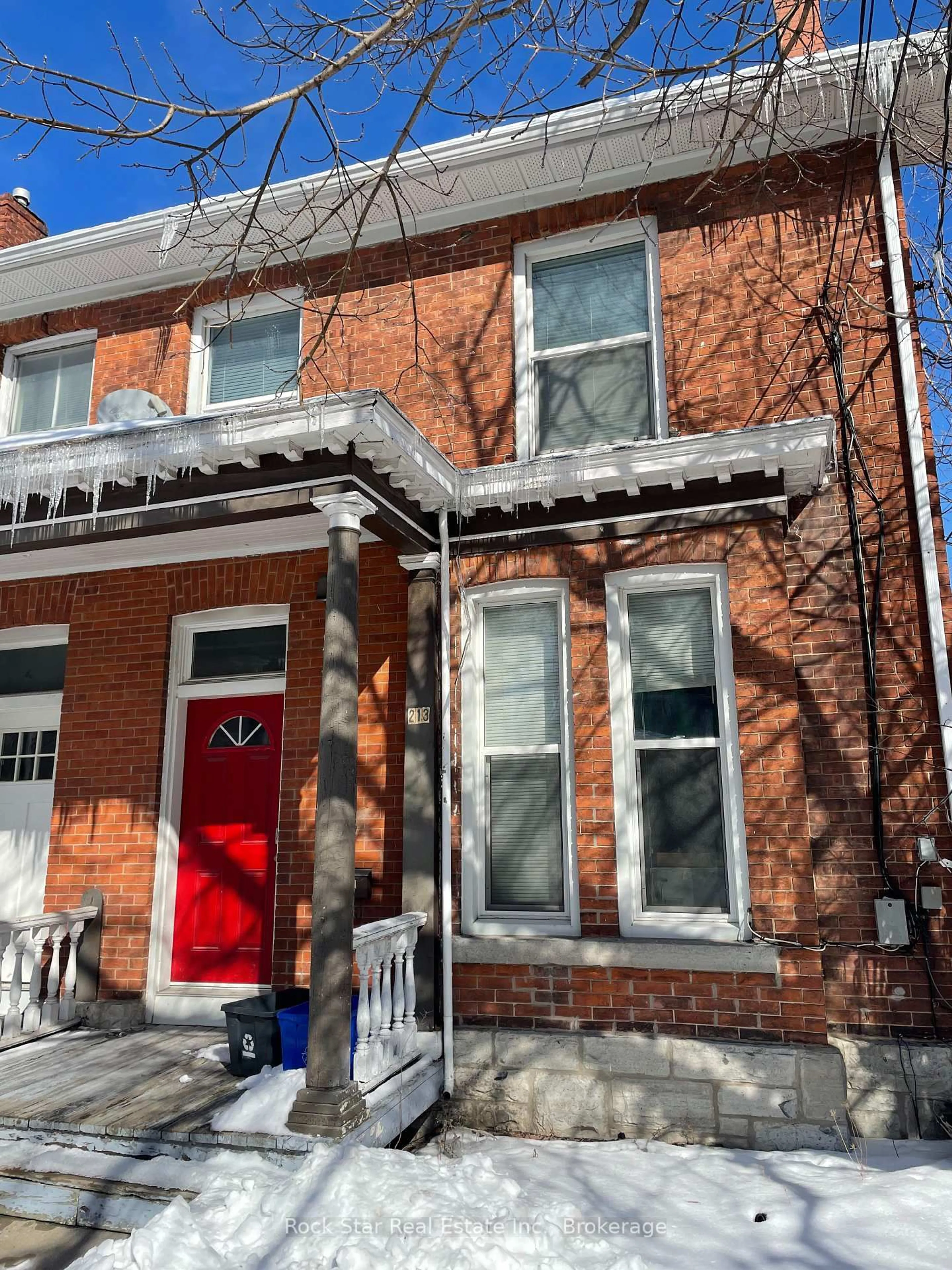 Home with brick exterior material, street for 213 Colborne St, Kingston Ontario K7K 1E4
