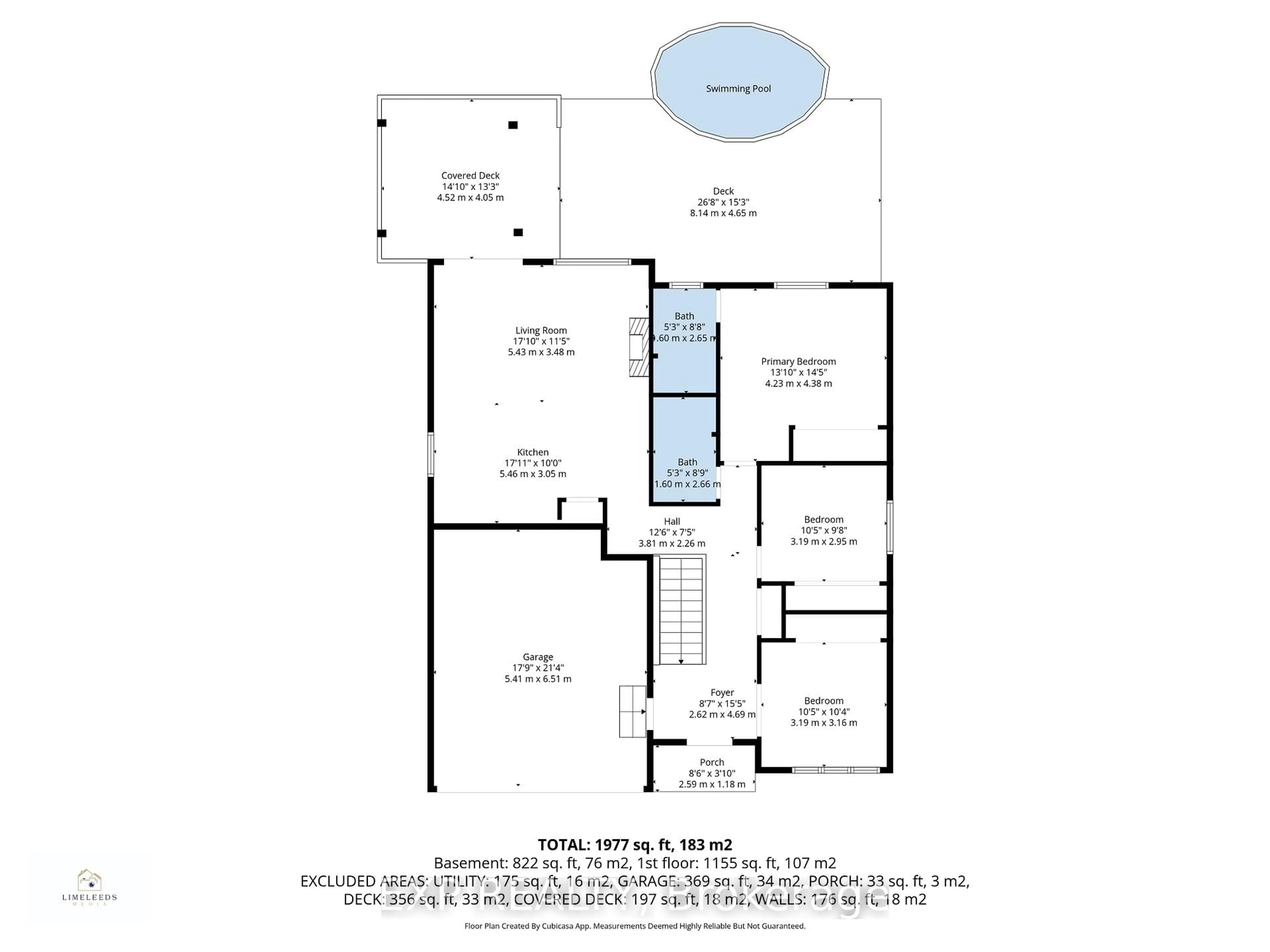 Floor plan for 47 Birchmount St, Quinte West Ontario K8V 0C6