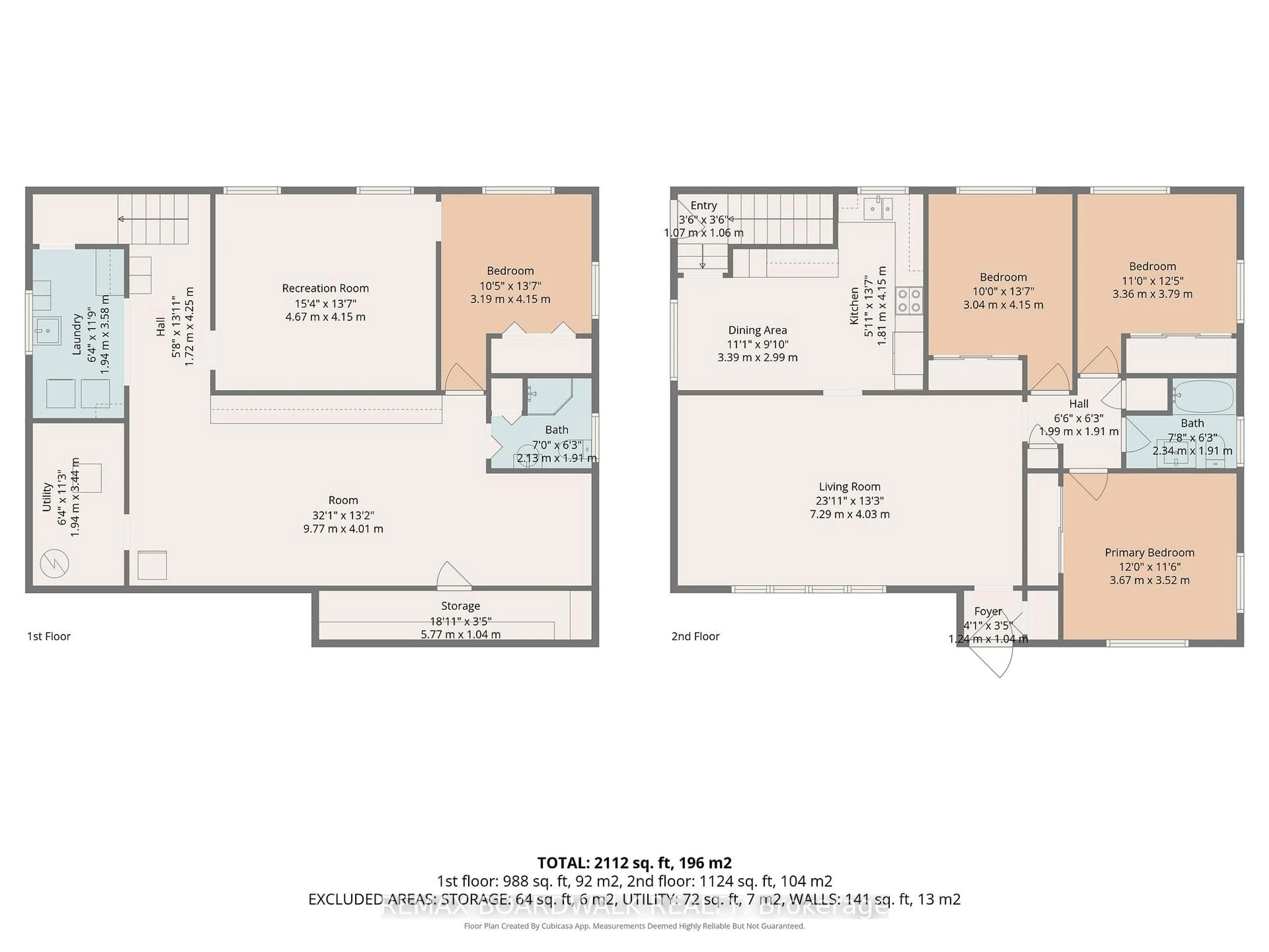 Floor plan for 89 Stewart Blvd, Brockville Ontario K6V 4W2