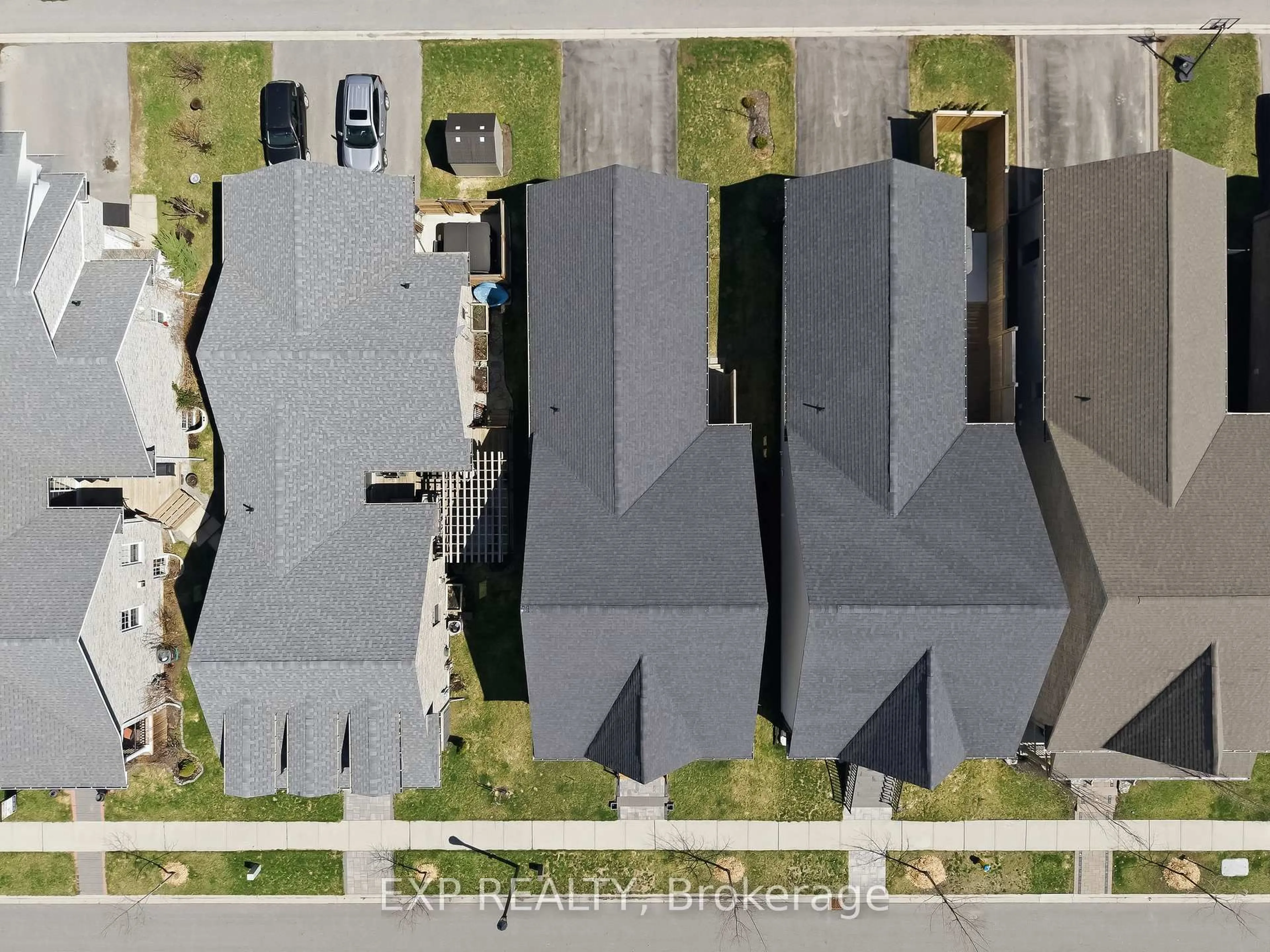 A pic from outside/outdoor area/front of a property/back of a property/a pic from drone, street for 726 Elmer Hutton St, Cobourg Ontario K9A 0K9