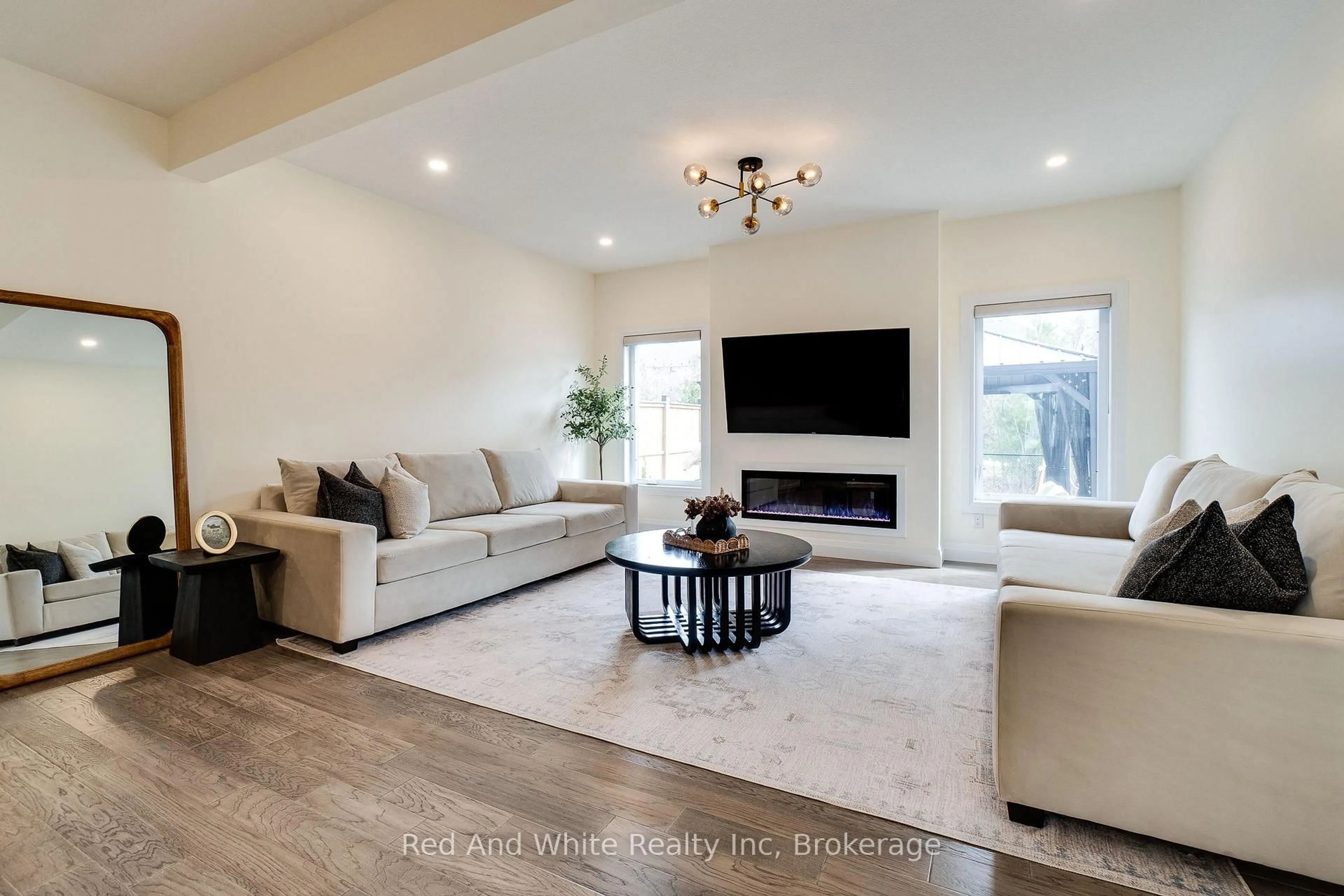 Living room with furniture, unknown for 126 Forest Creek Dr, Kitchener Ontario N2R 0M1