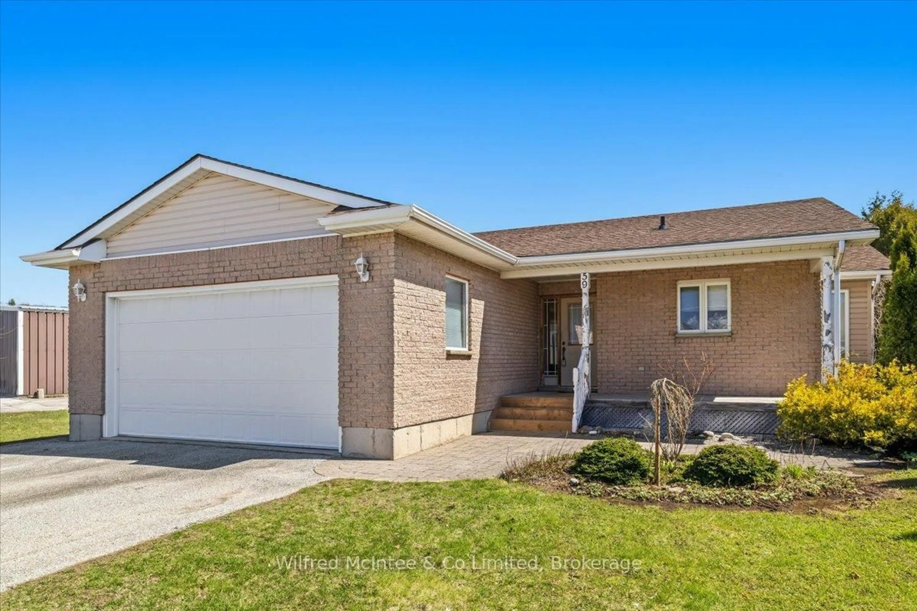 Home with brick exterior material, street for 59 Chesley St, Saugeen Shores Ontario N0H 2L0