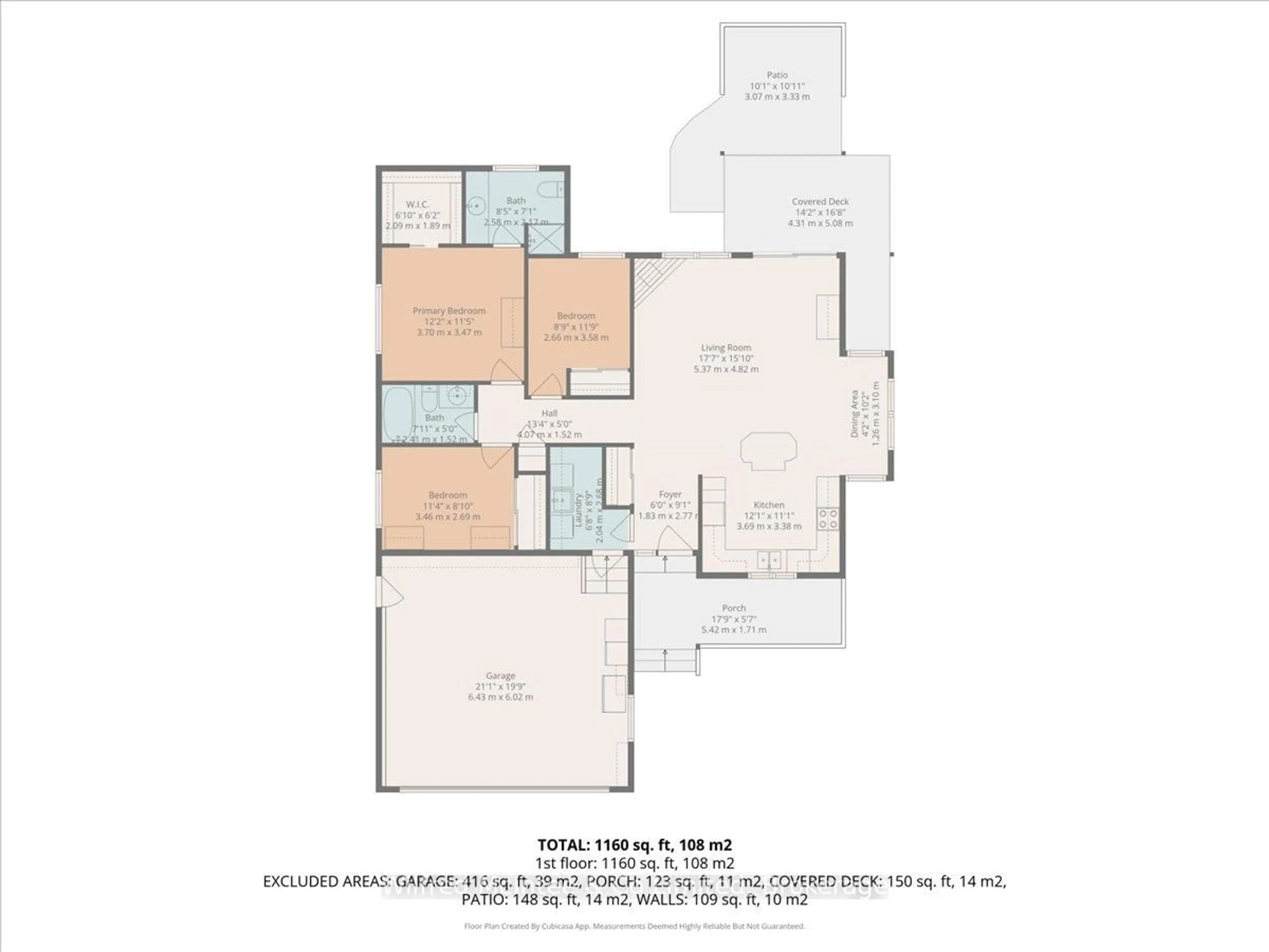 Floor plan for 59 Chesley St, Saugeen Shores Ontario N0H 2L0