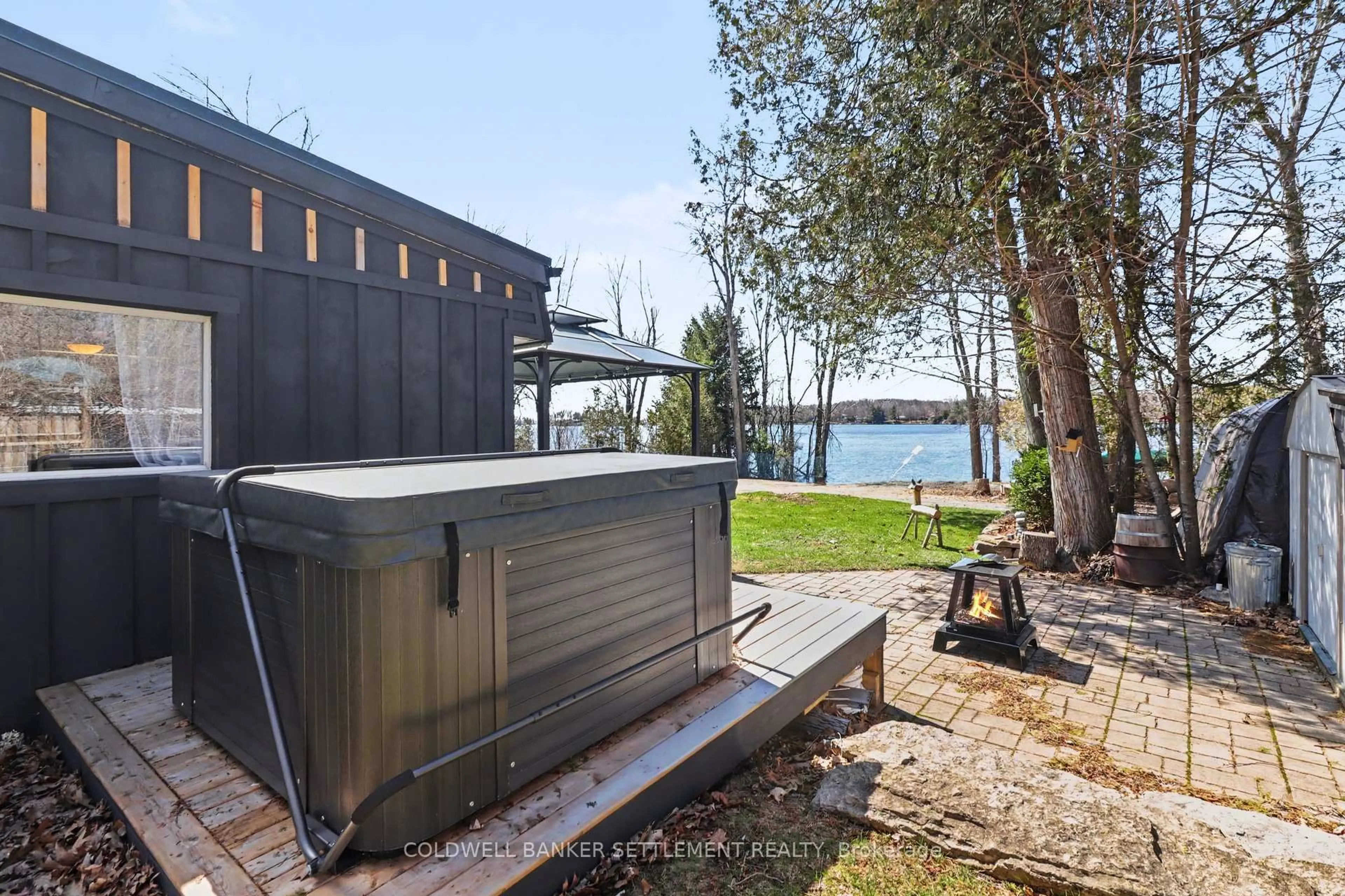 Patio, water/lake/river/ocean view for 128 Loon Lane, Beckwith Ontario K7C 4L8