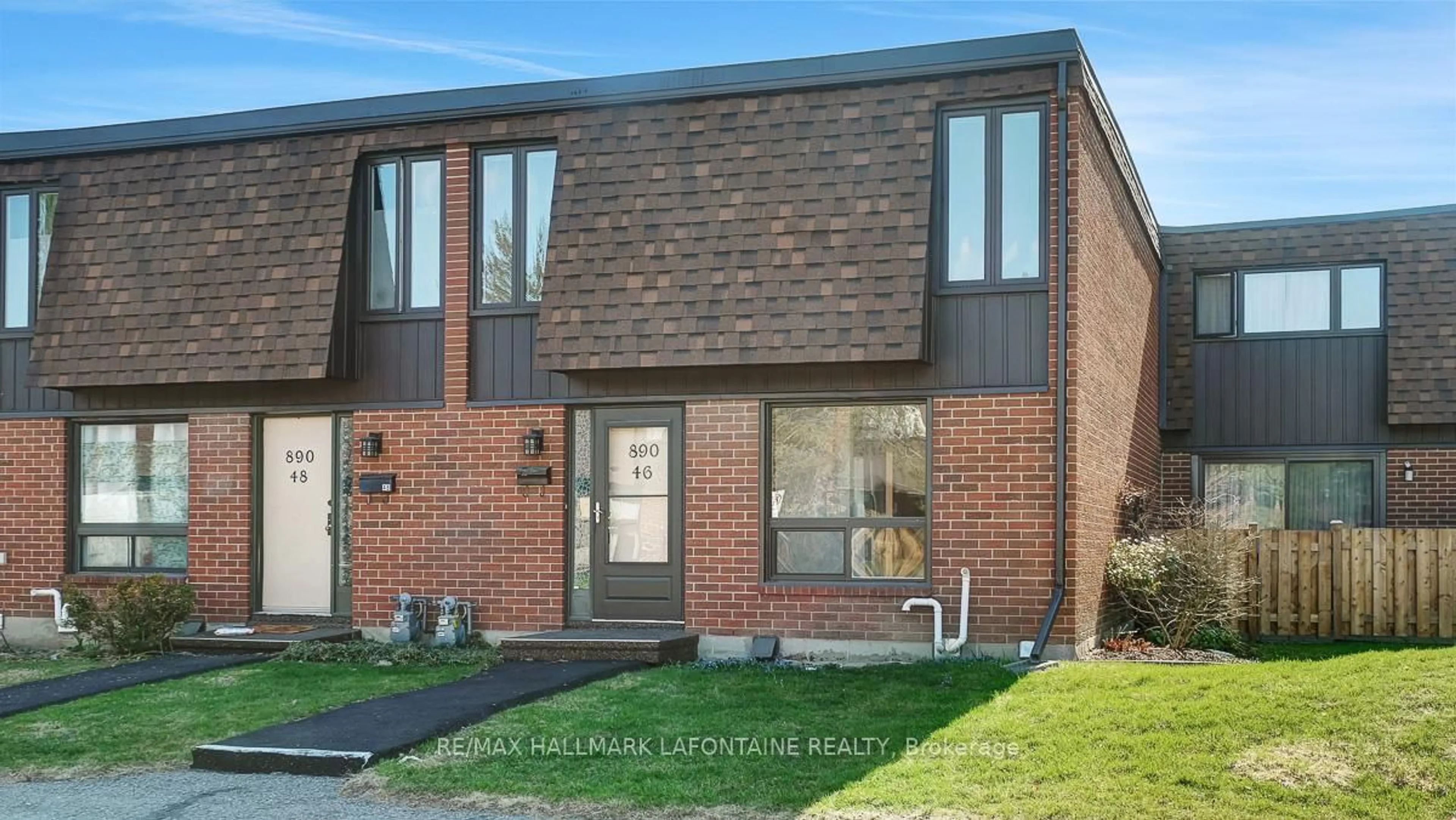 Home with brick exterior material, street for 890 Cahill Dr #46, Ottawa Ontario K1V 9A4