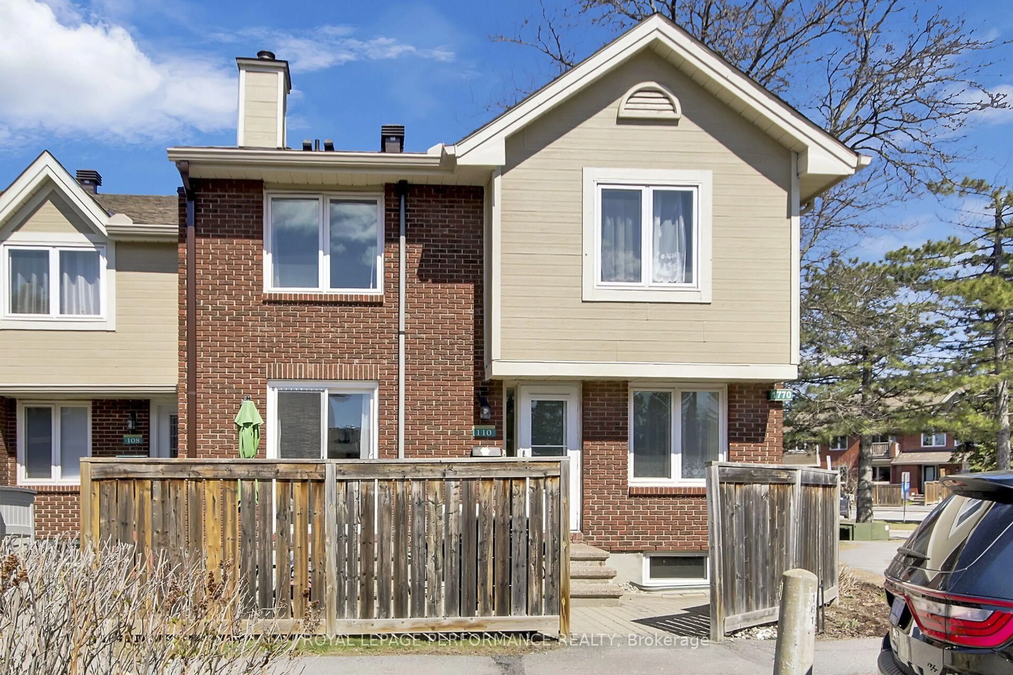 Home with brick exterior material, street for 1770 Cabaret Lane #110, Orleans Ontario K4A 2G1