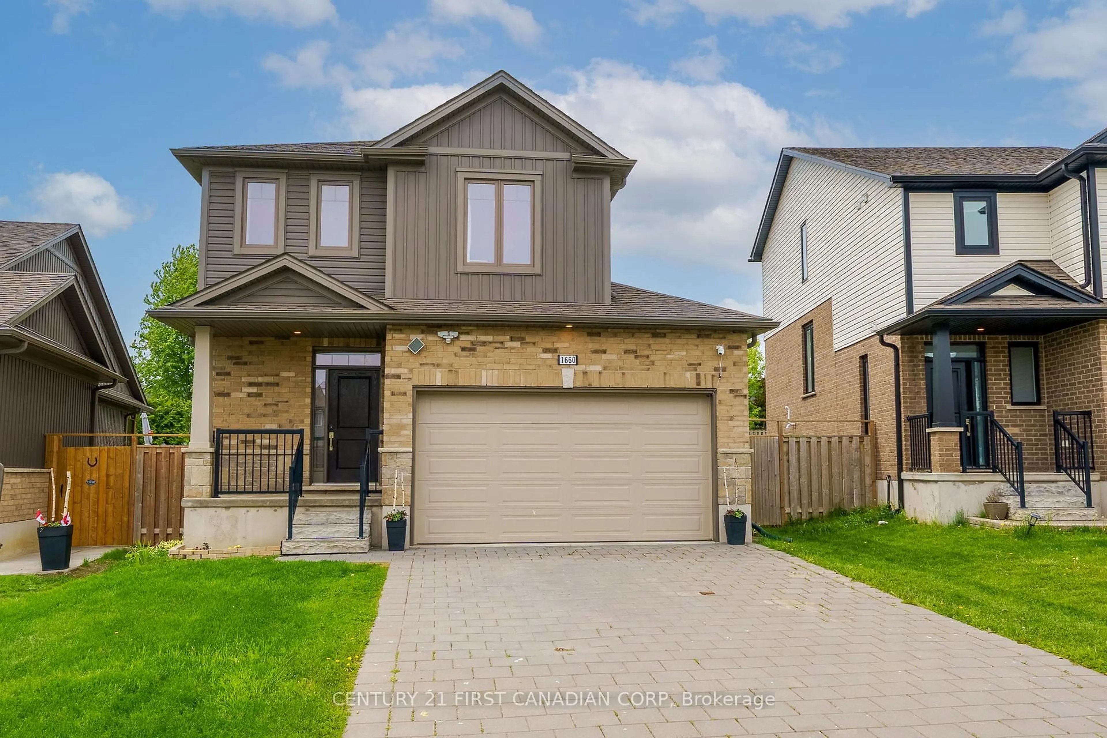 Home with brick exterior material, street for 1660 Beaverbrook Ave, London North Ontario N6H 0E3