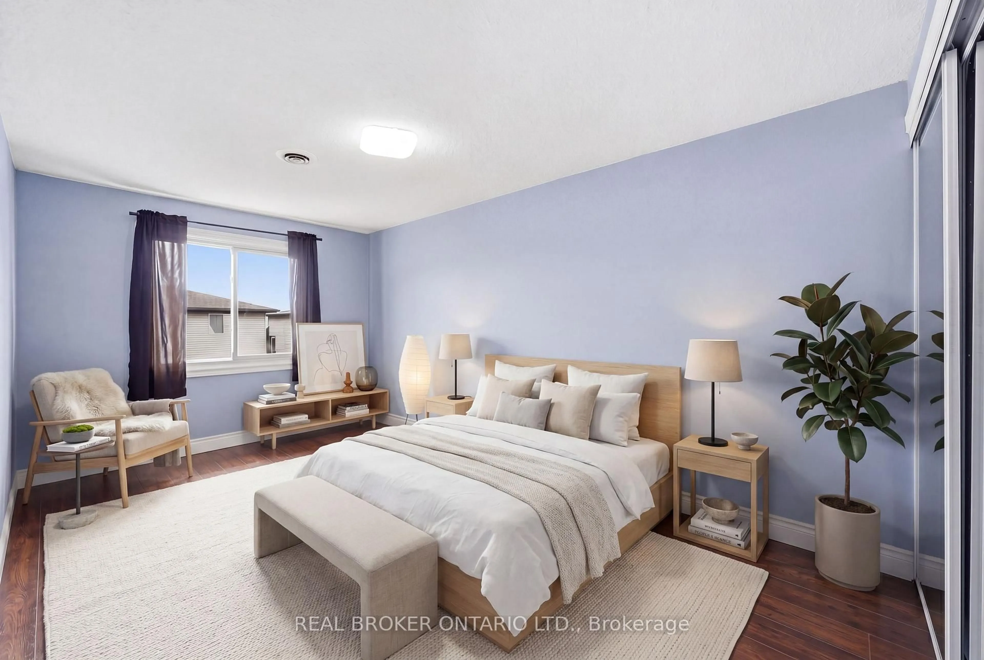 Bedroom with bed, unknown for 262 Kenora Ave #29, Hamilton Ontario L8E 3Y3