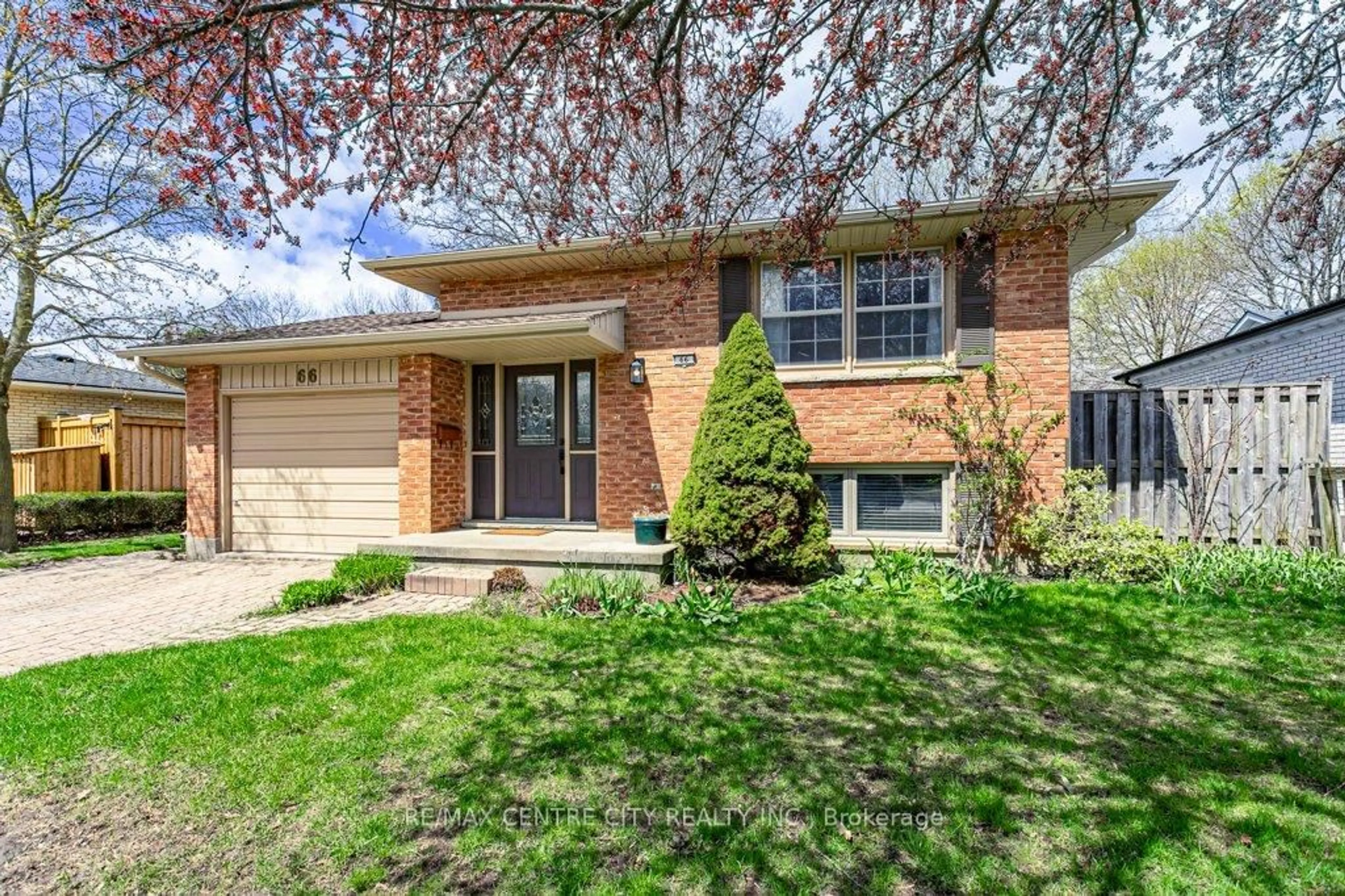 Home with brick exterior material, street for 66 Blackacres Blvd, London North Ontario N6G 2G6