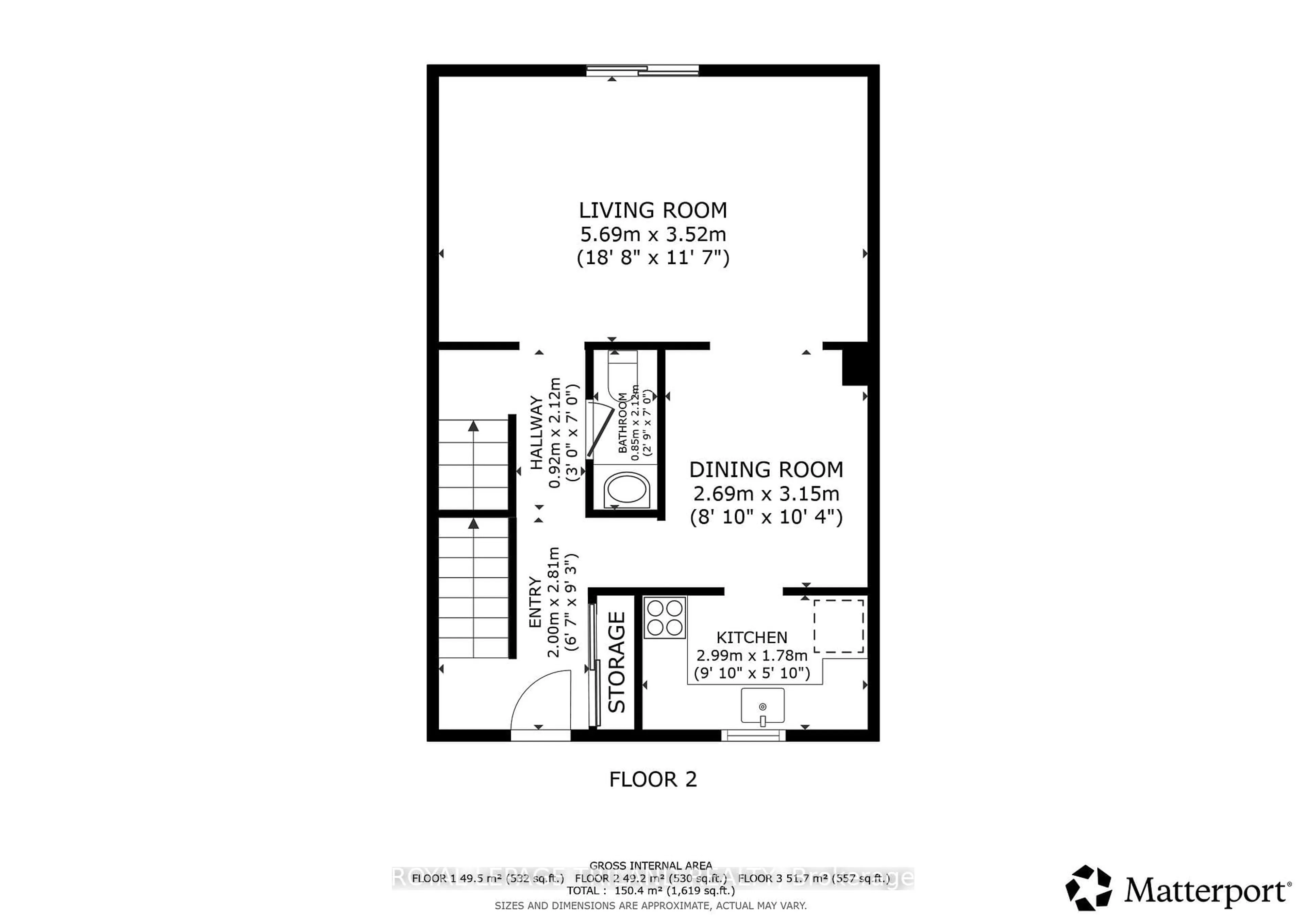 Floor plan for 470 Second St #29, London East Ontario N5V 3X4