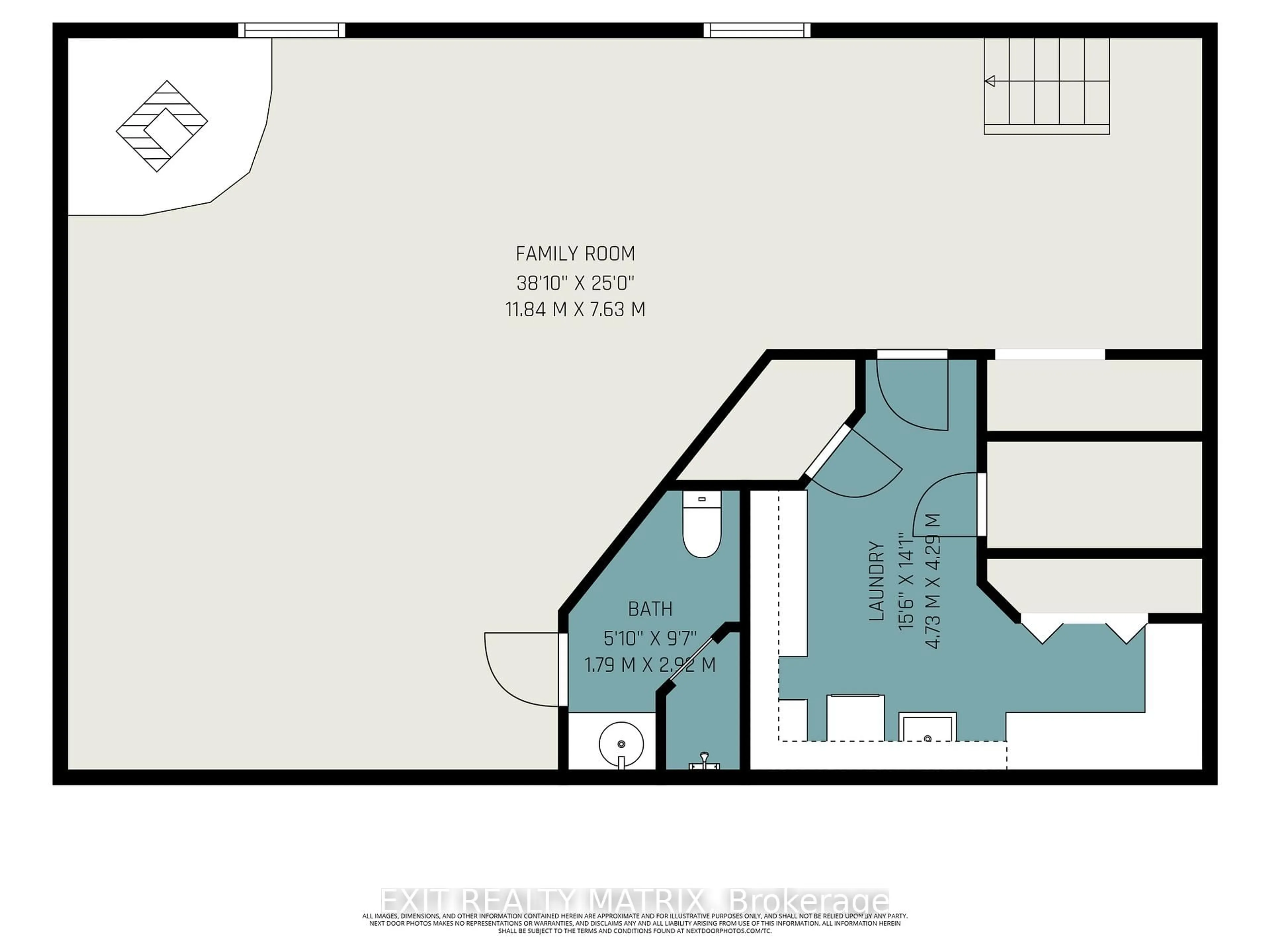 Floor plan for 1402 Jamison Ave, Orleans Ontario K1E 1J5