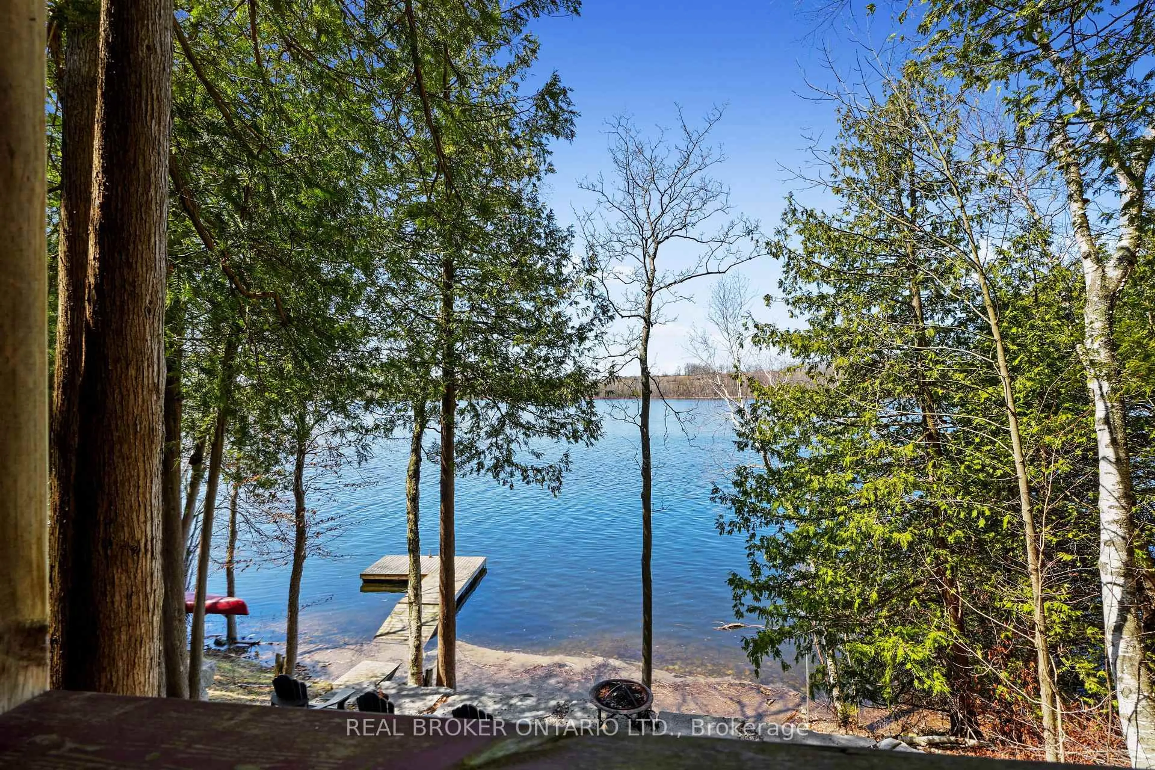 Patio, water/lake/river/ocean view for 134 Fleming Bay Rd, Trent Hills Ontario K0L 1Y0
