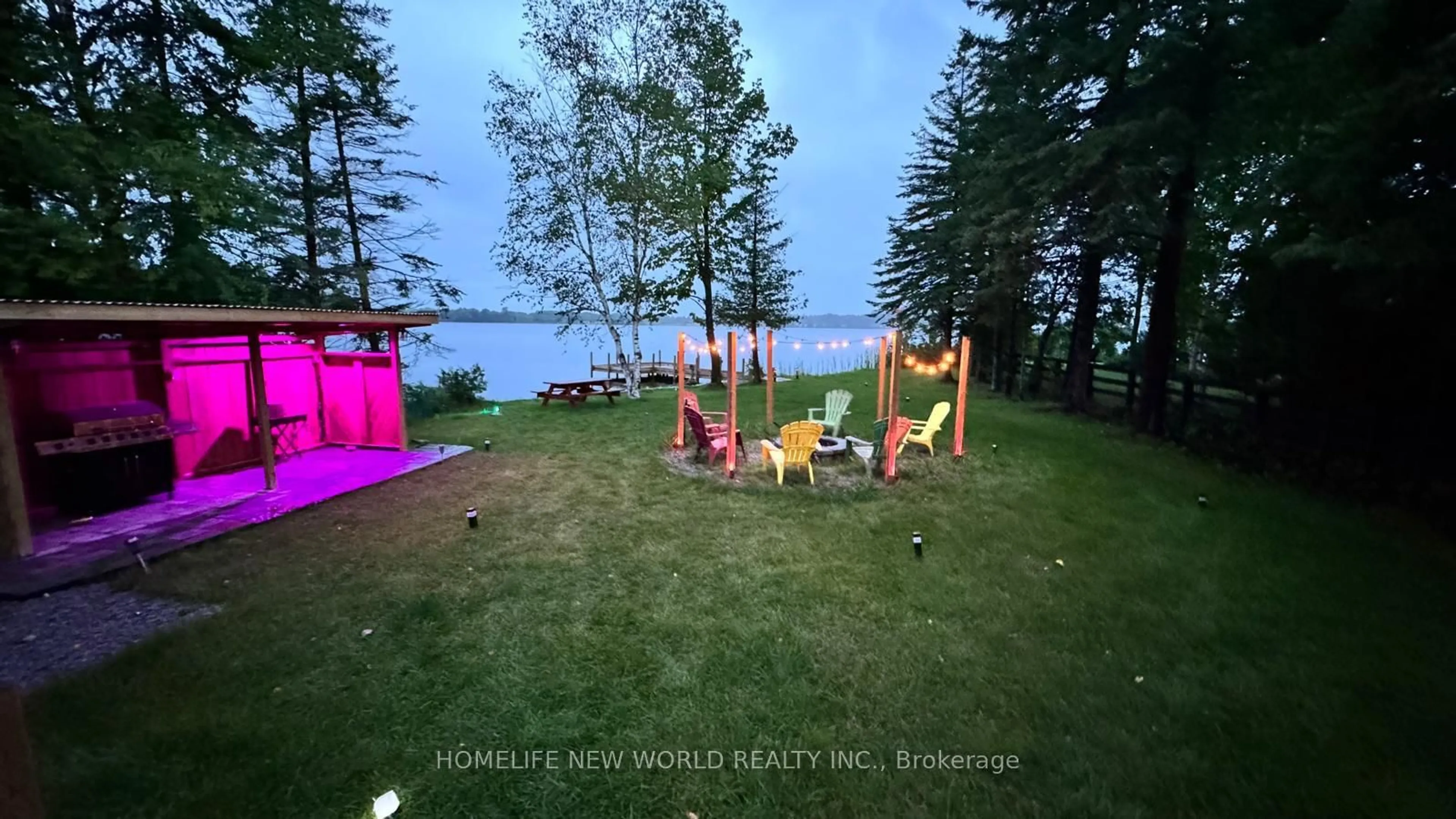 Patio, water/lake/river/ocean view for 1391 Portage Rd, Kawartha Lakes Ontario K0M 2B0