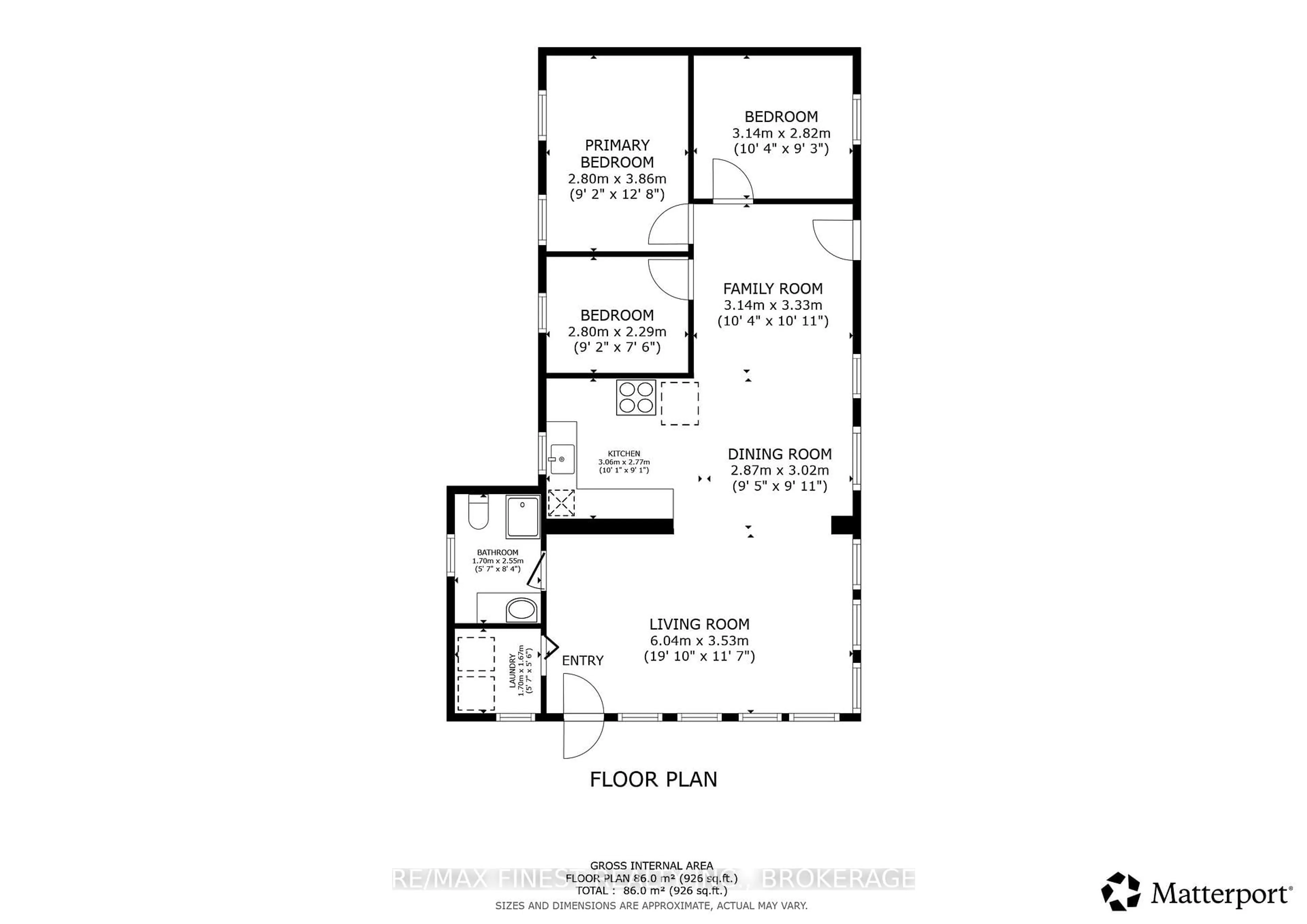 Floor plan for 1778 Brule Lake Rd, Plevna Ontario K0H 2M0