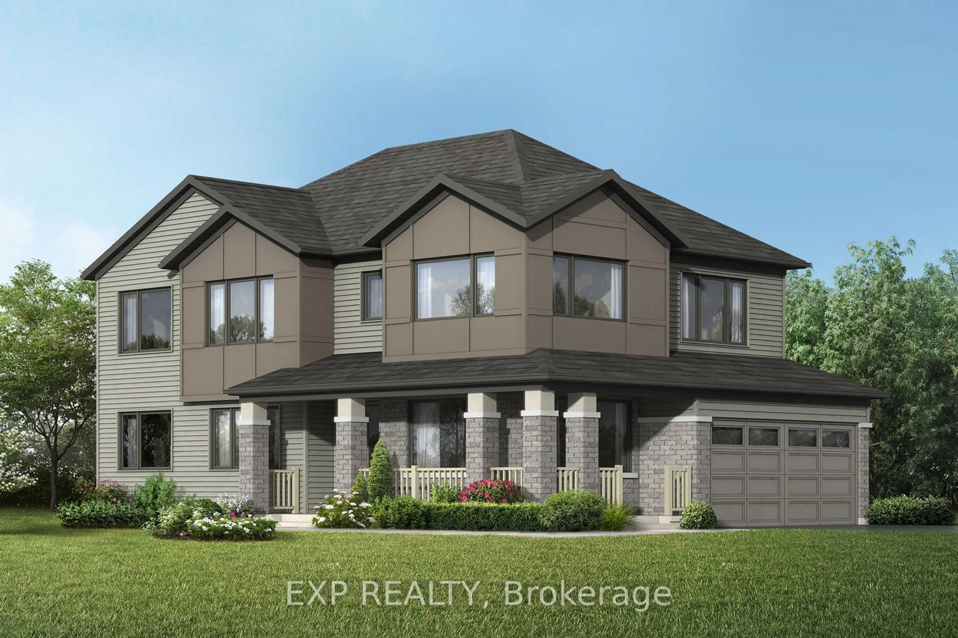 Home with brick exterior material, building for 2027 Checkerspot Ave, Richmond Ontario K0A 2Z0