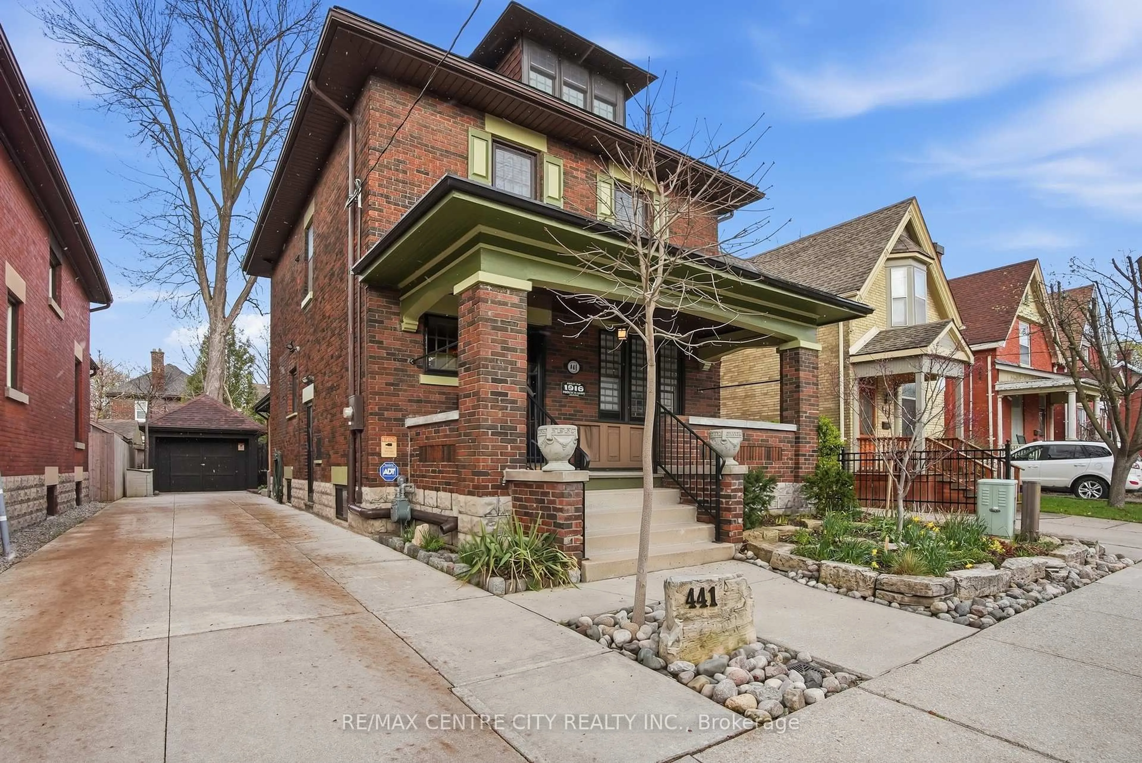 Home with brick exterior material, street for 441 Woodman Ave, London East Ontario N5W 4A1