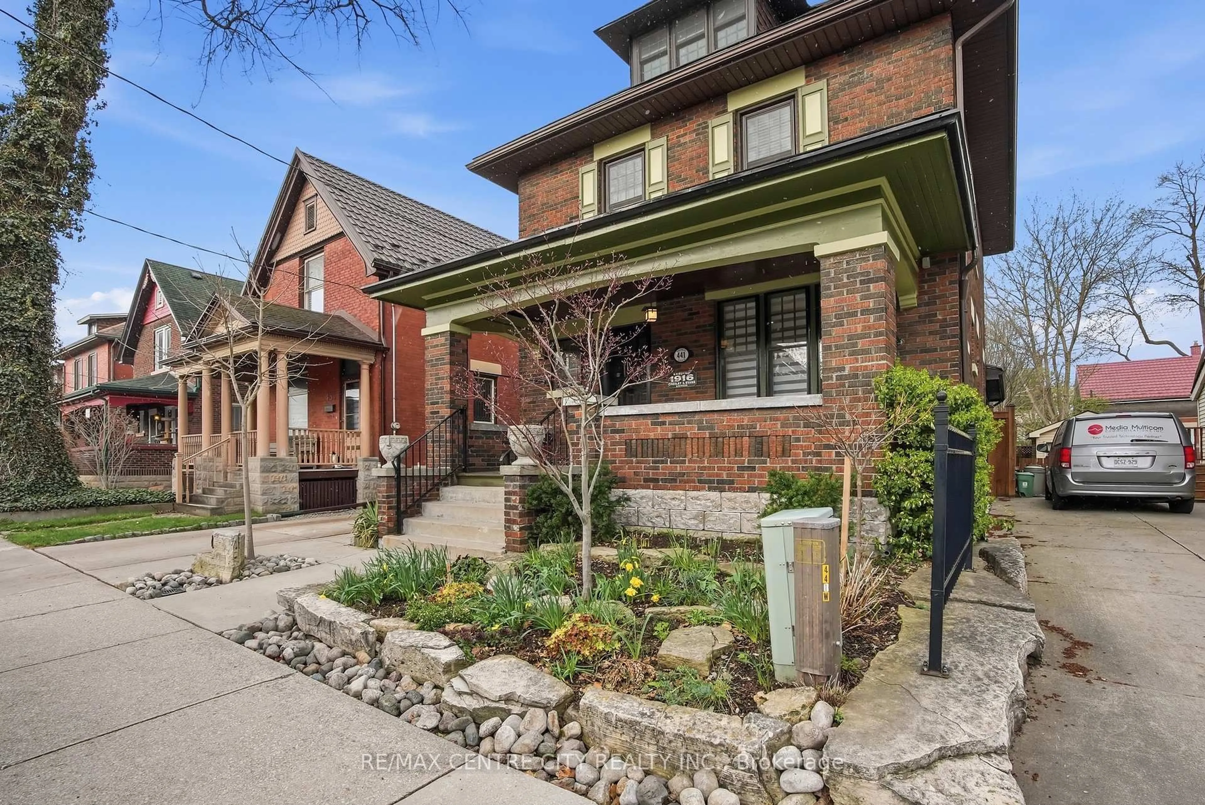 Home with brick exterior material, street for 441 Woodman Ave, London East Ontario N5W 4A1