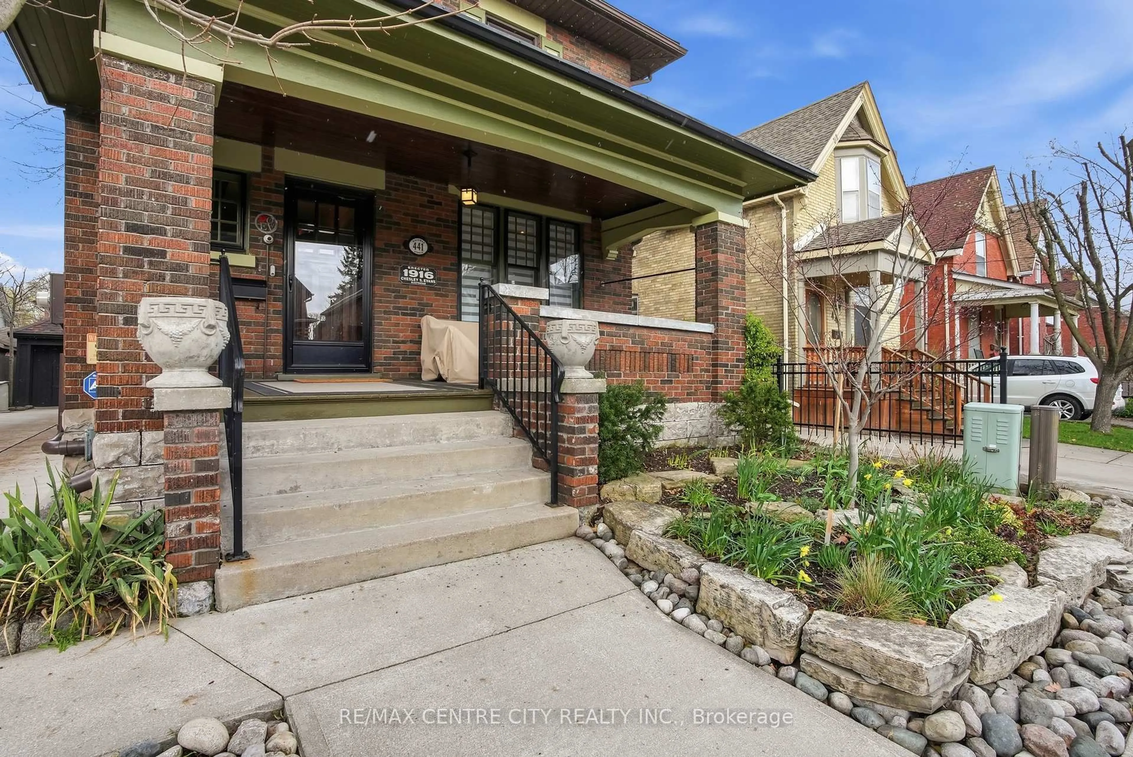 Home with brick exterior material, street for 441 Woodman Ave, London East Ontario N5W 4A1
