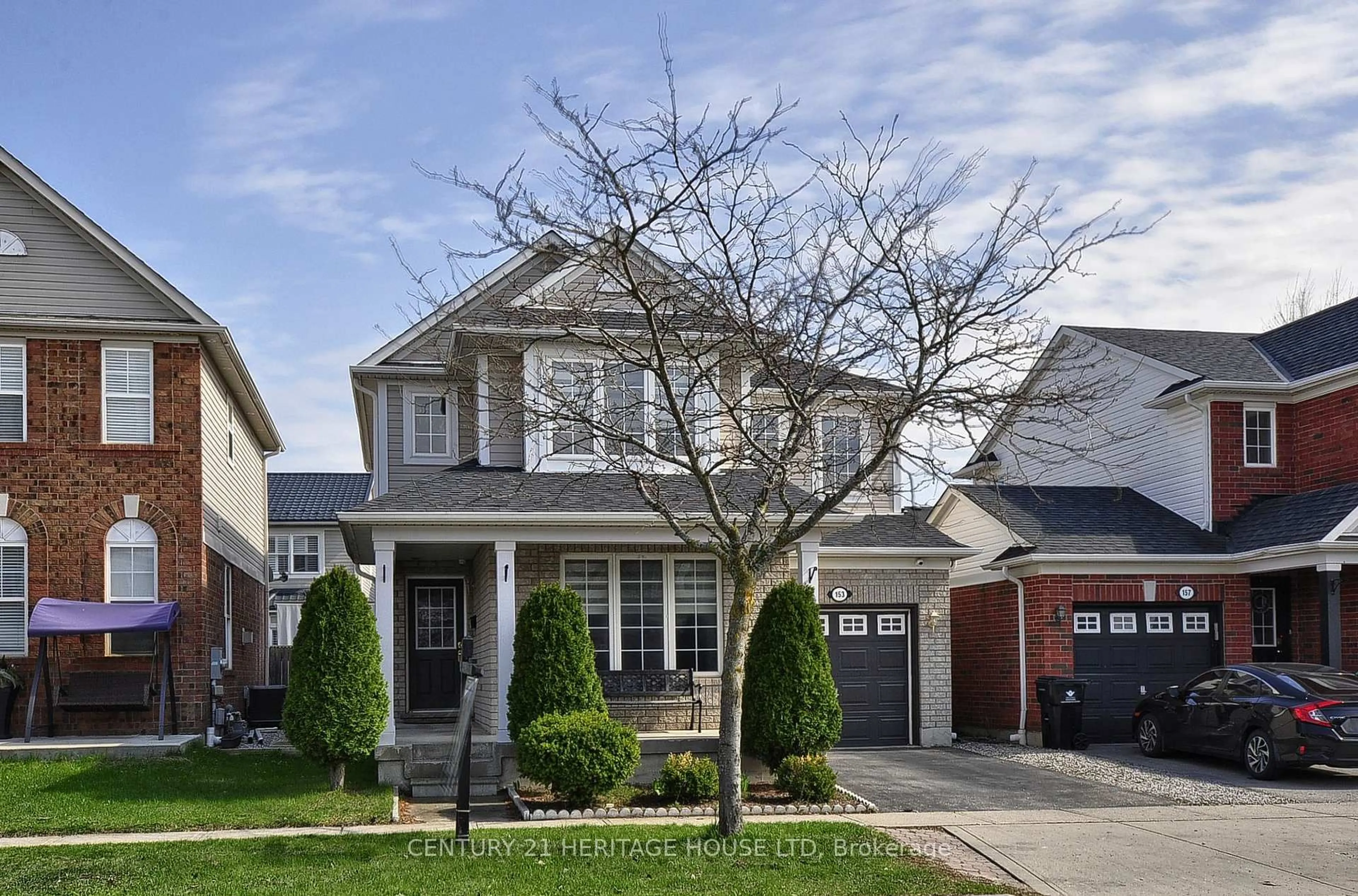 Home with brick exterior material, street for 153 Coulthard Blvd, Cambridge Ontario N1T 2J5