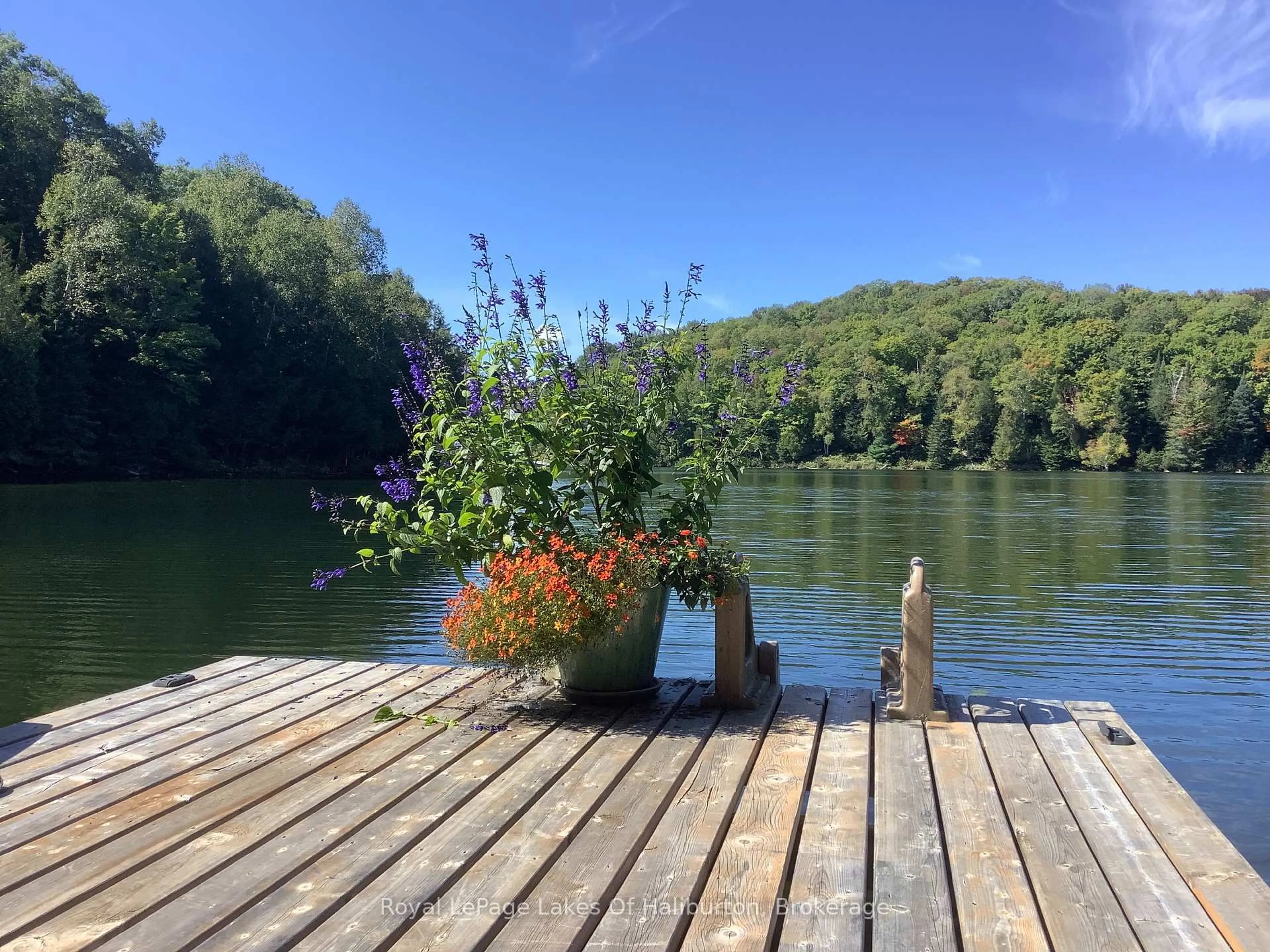 Patio, water/lake/river/ocean view for 1128 Argillite Rd, Dysart et al Ontario K0M 1S0