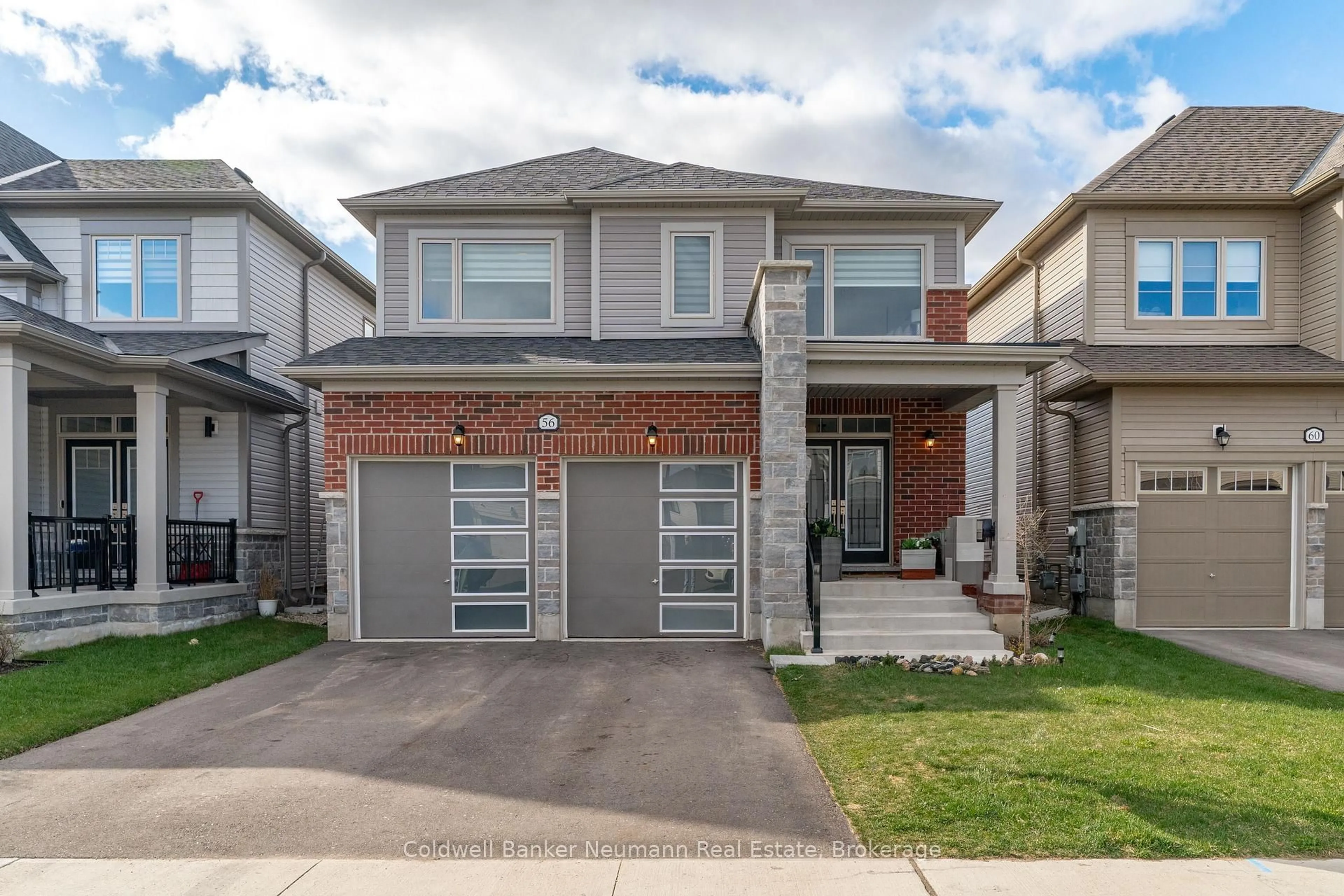 Home with brick exterior material, street for 56 Povey Rd, Centre Wellington Ontario N1M 0J5