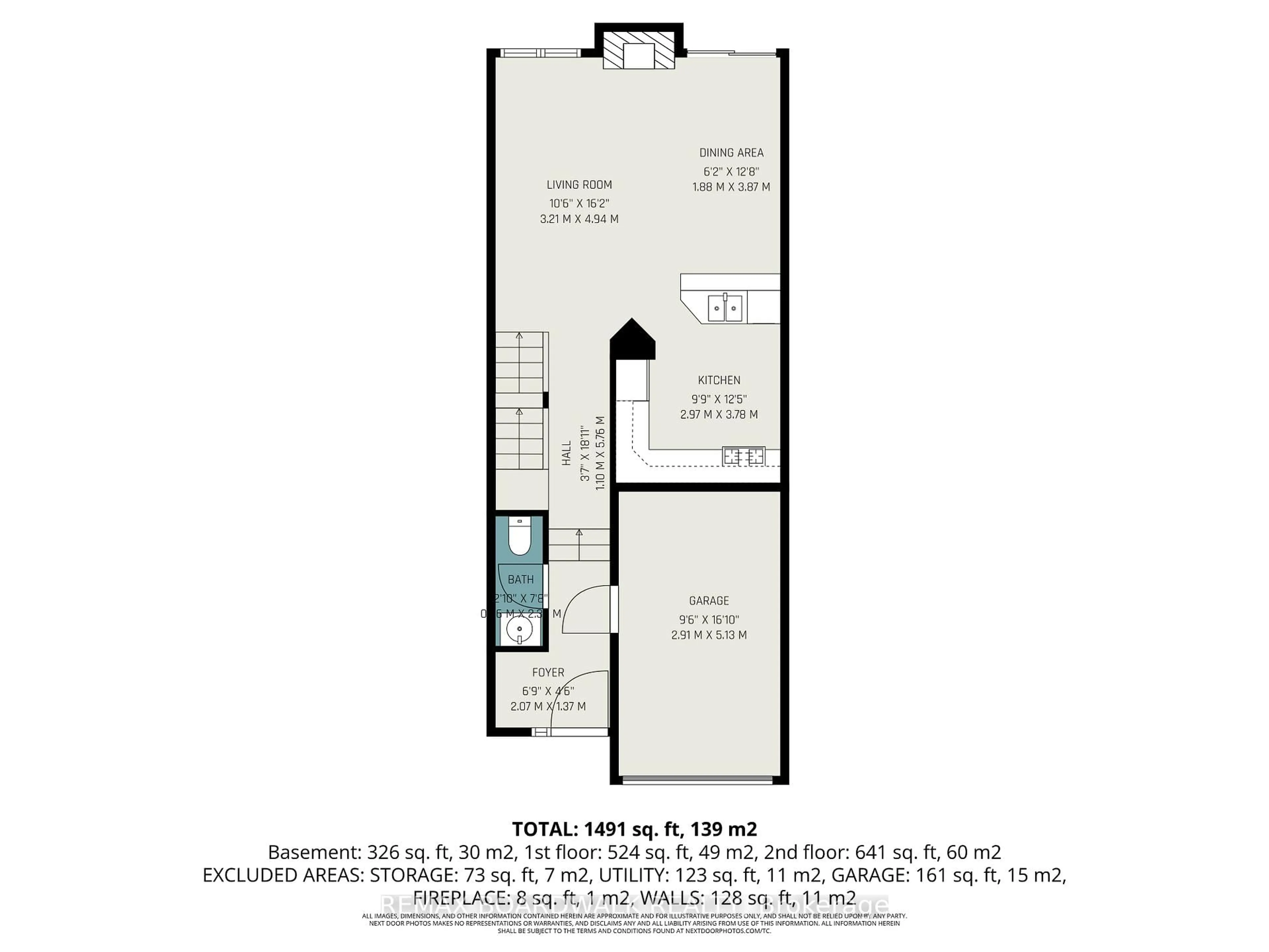 Floor plan for 68 Houlahan St, Ottawa Ontario K2J 3Y7