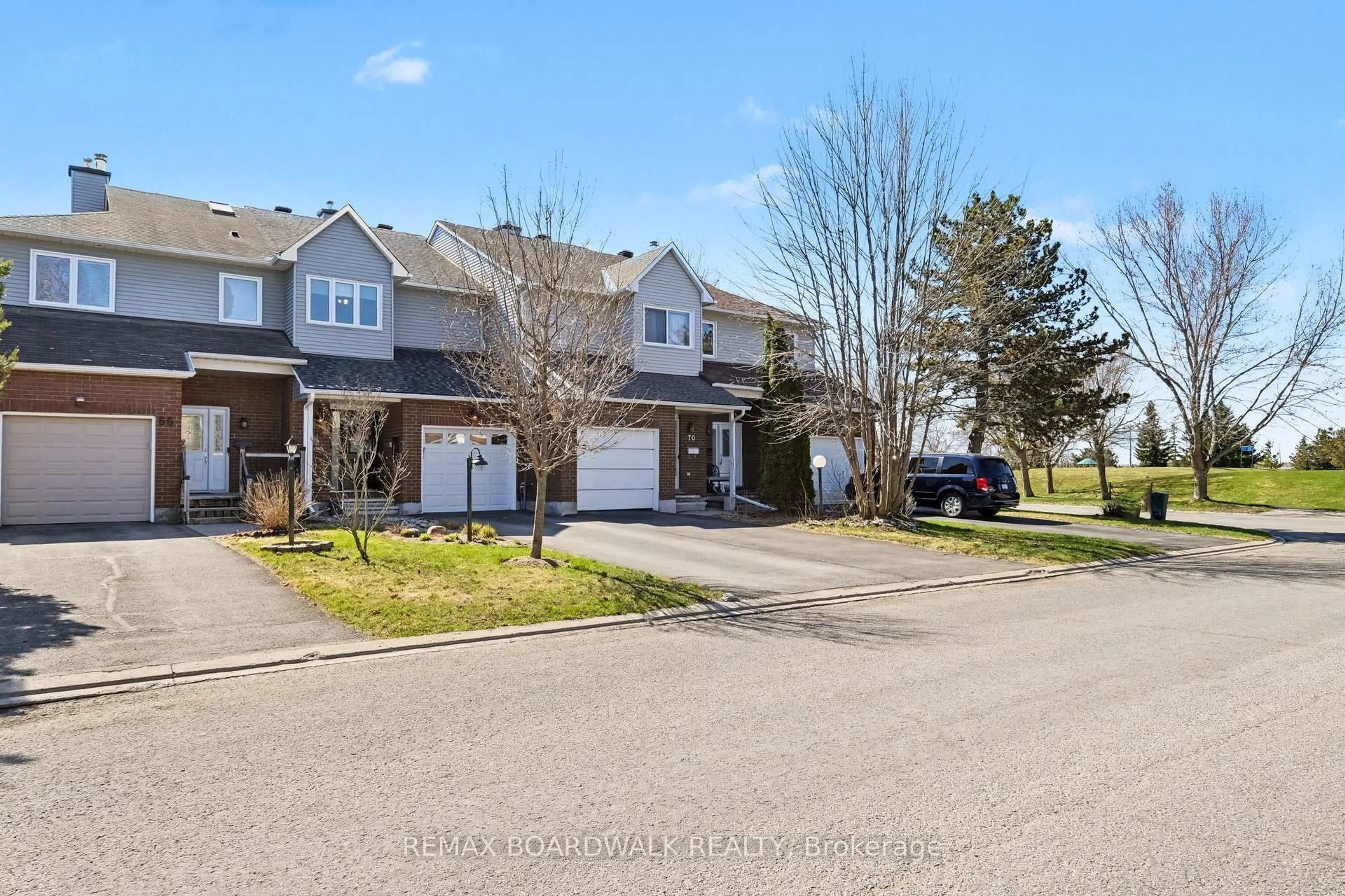 A pic from outside/outdoor area/front of a property/back of a property/a pic from drone, street for 68 Houlahan St, Ottawa Ontario K2J 3Y7