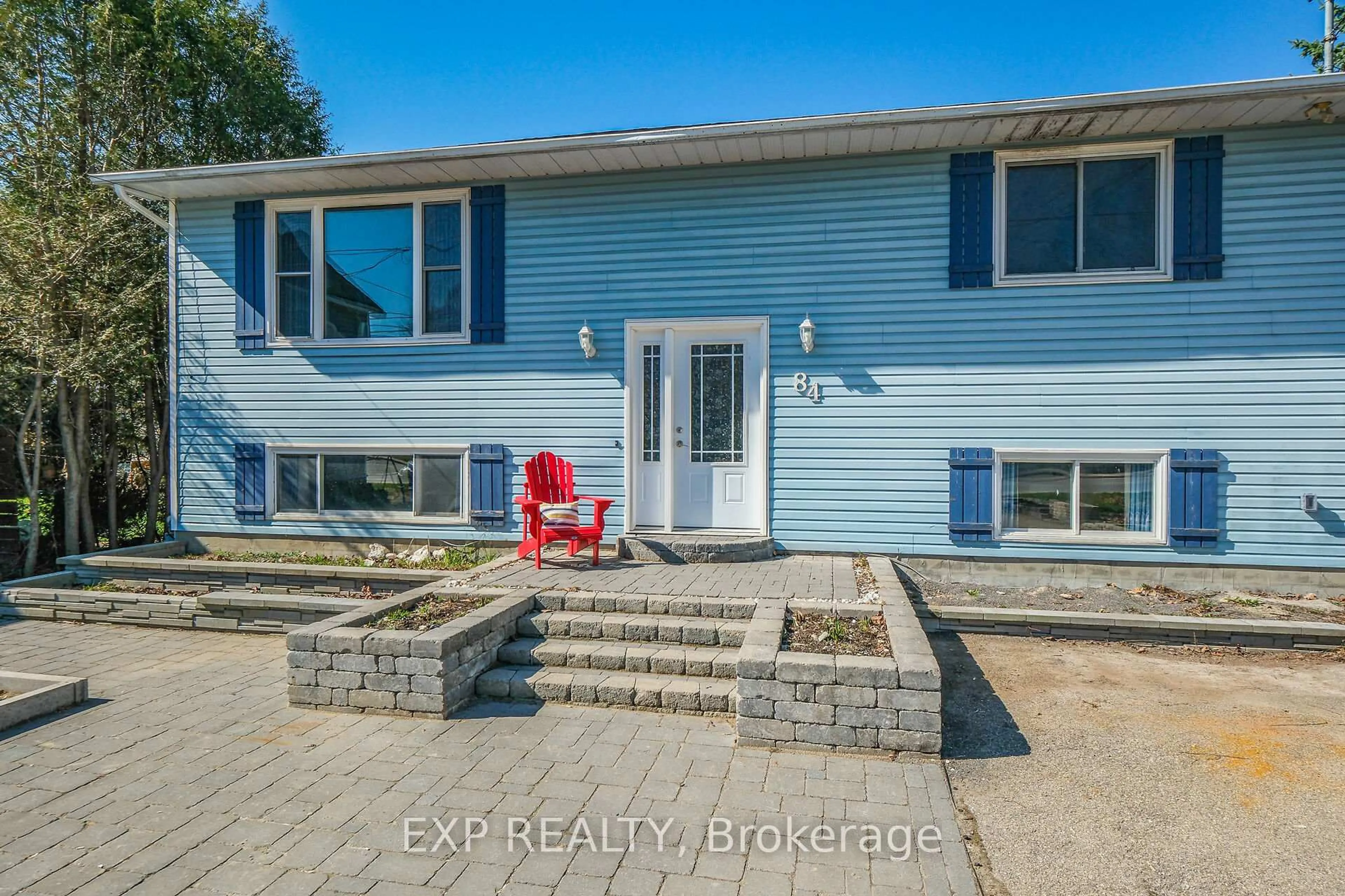 A pic from outside/outdoor area/front of a property/back of a property/a pic from drone, water/lake/river/ocean view for 84 Martin St, Almonte Ontario K0A 1A0