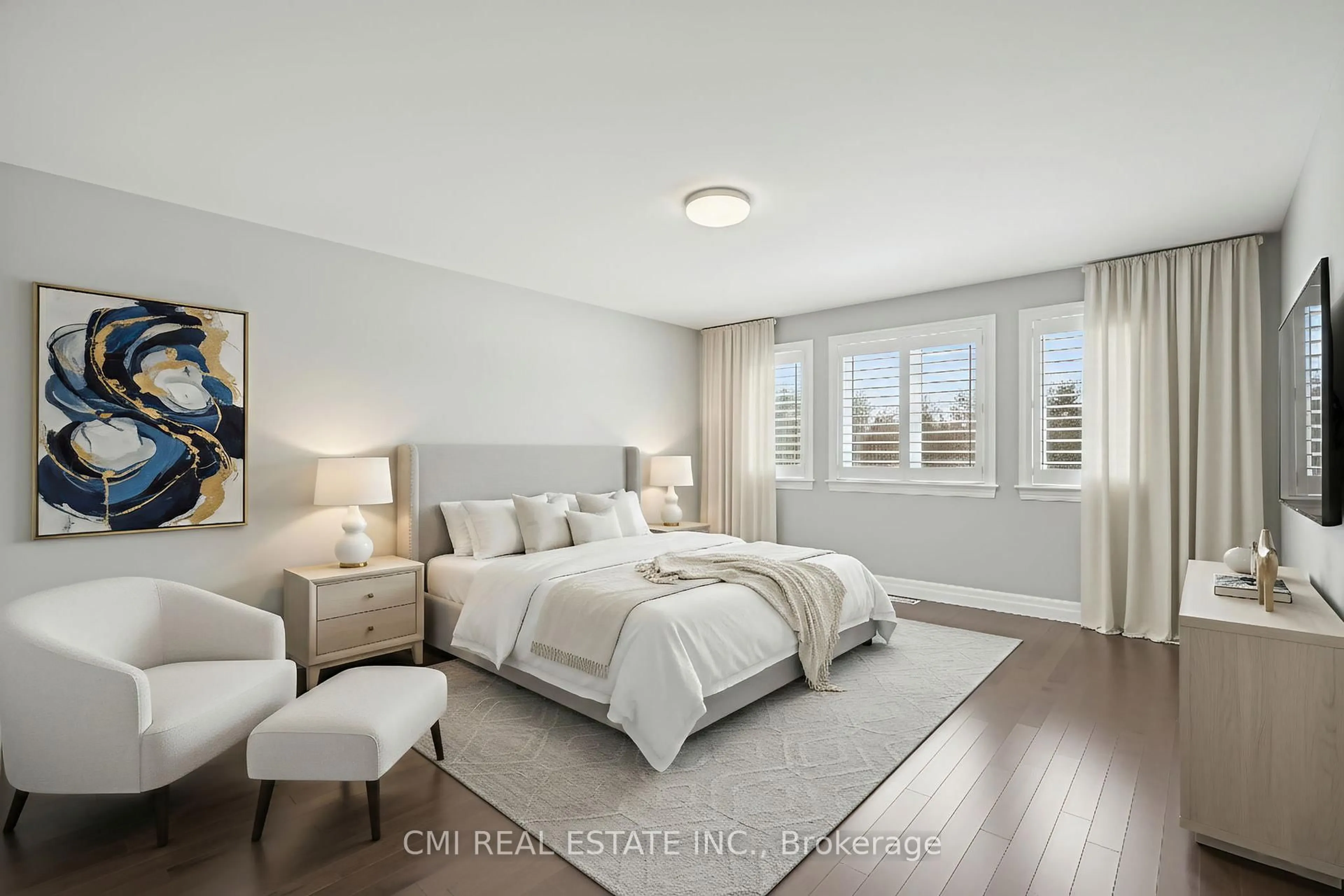 Bedroom with bed, unknown for 158 Cherrywood Pkwy, Greater Napanee Ontario K7R 0E2