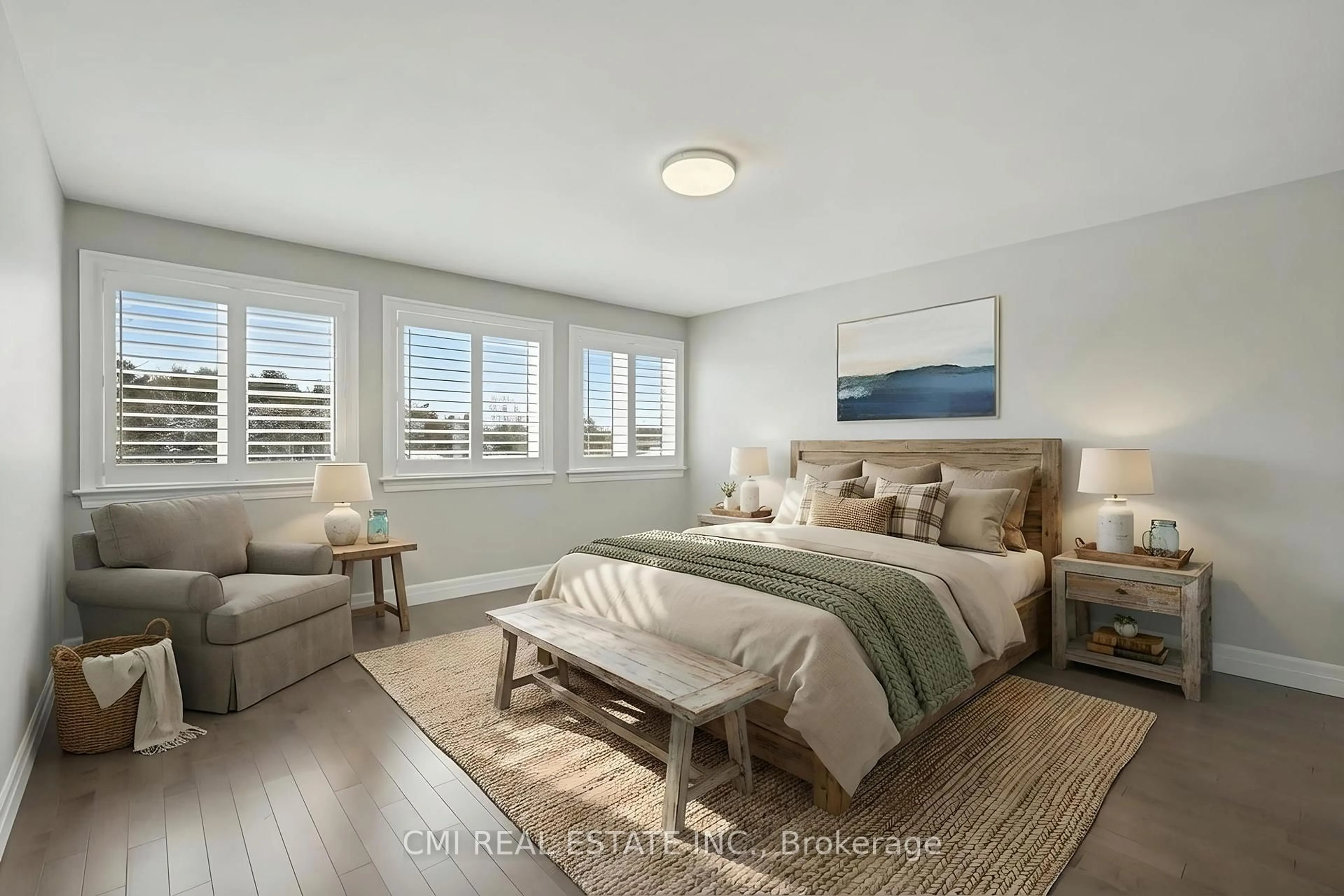 Bedroom with bed, unknown for 158 Cherrywood Pkwy, Greater Napanee Ontario K7R 0E2