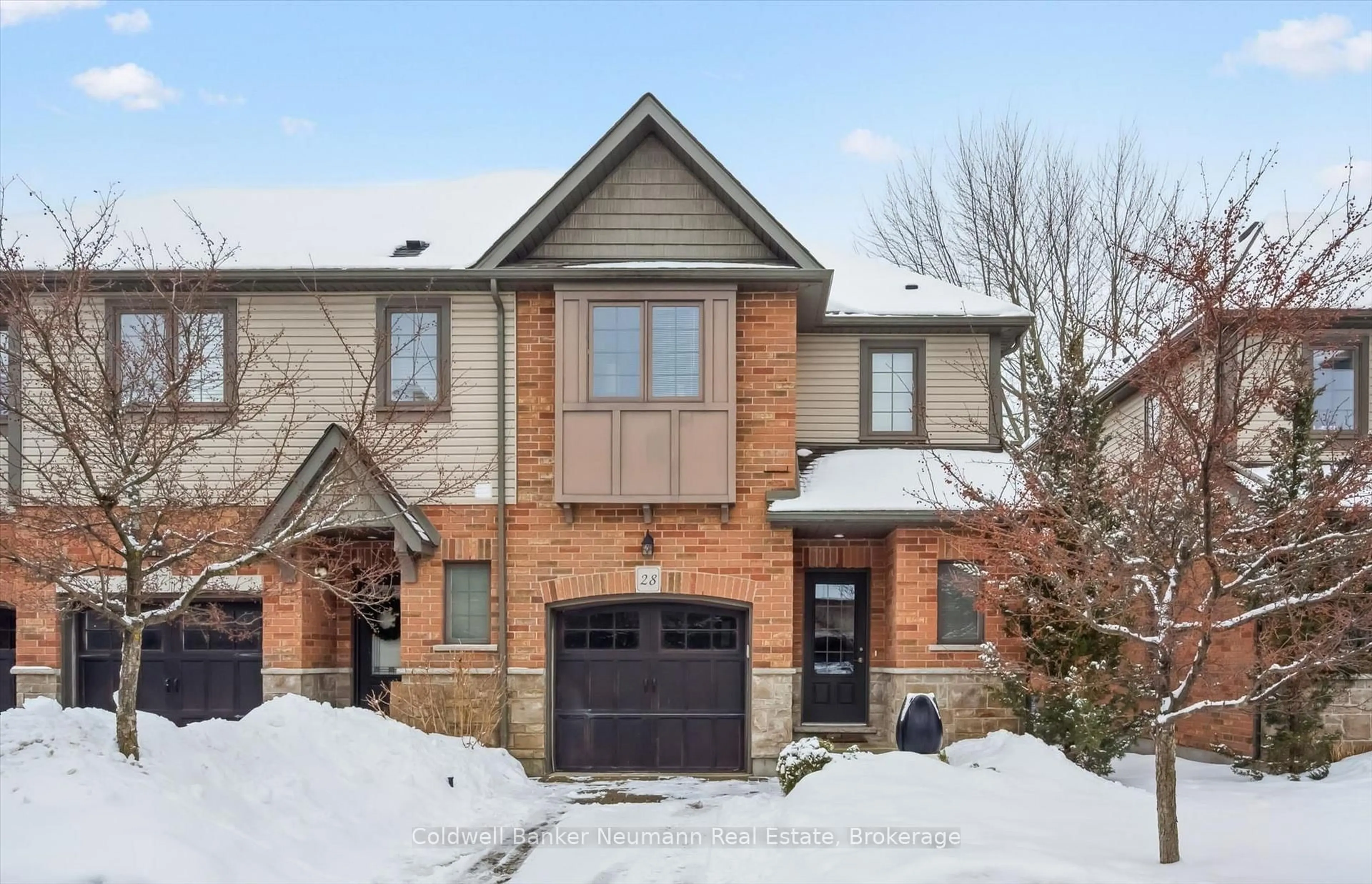 Home with brick exterior material, street for 146 Downey Rd #28, Guelph Ontario N1C 0A2