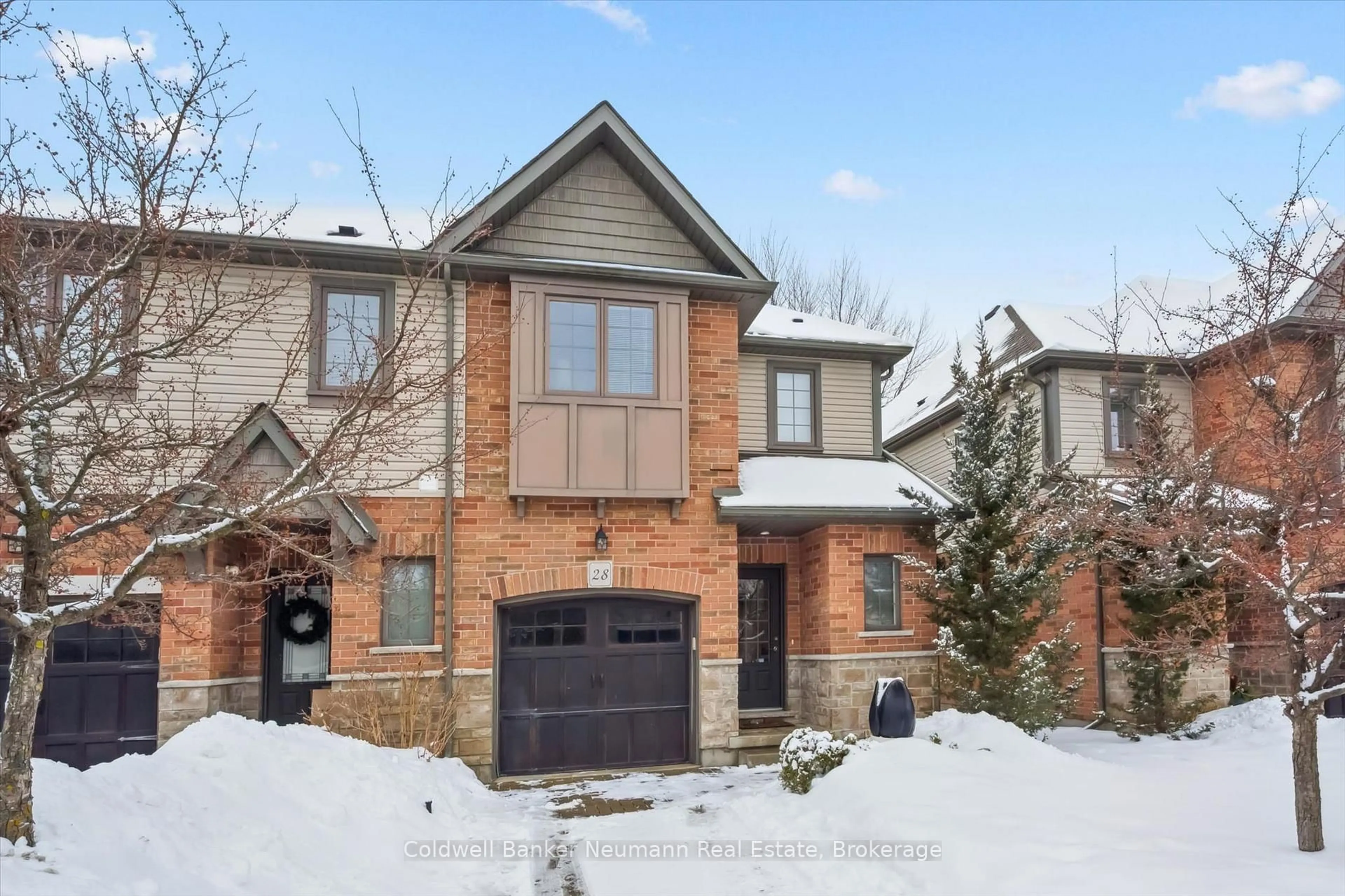 Home with brick exterior material, street for 146 Downey Rd #28, Guelph Ontario N1C 0A2